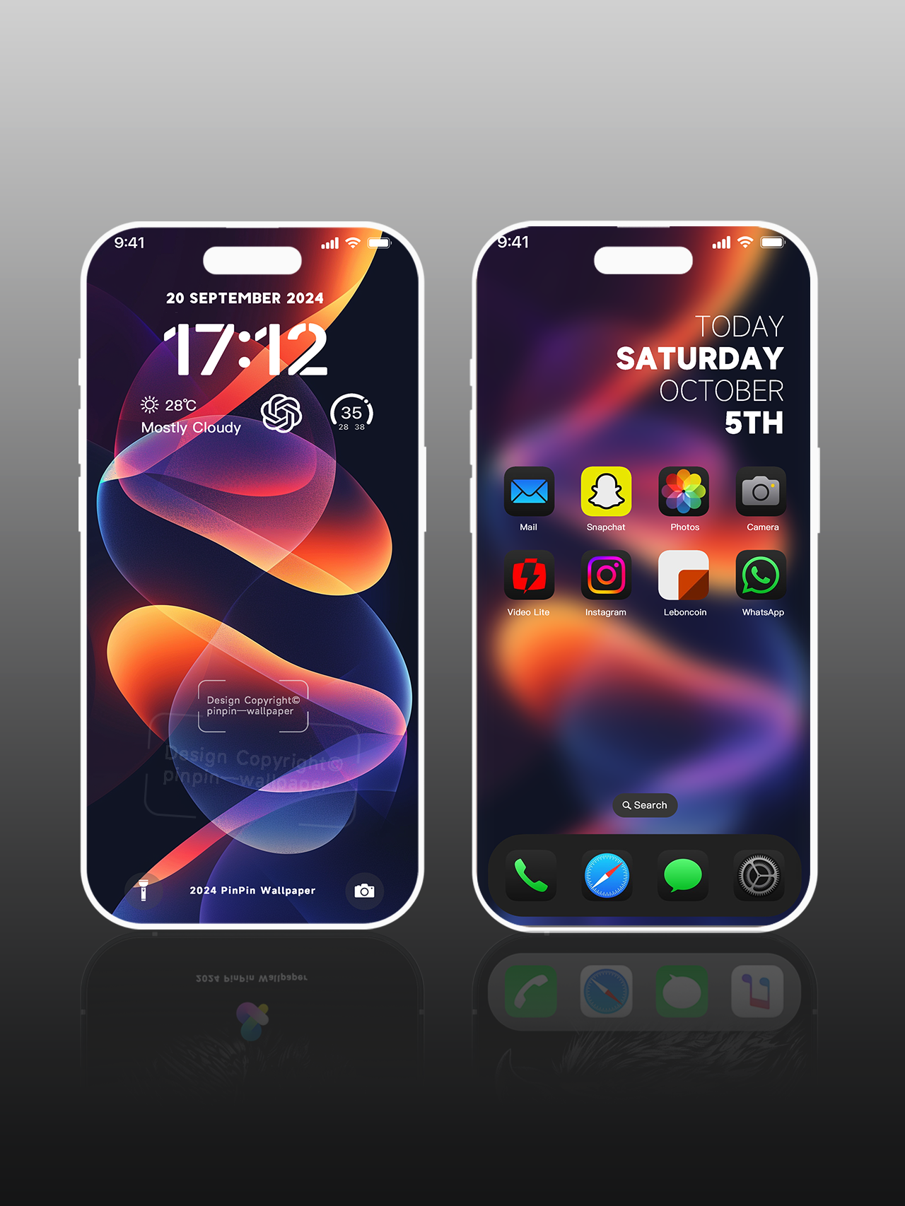 4K HD Wallpaper Background -Minimalist style for iPhone and Android