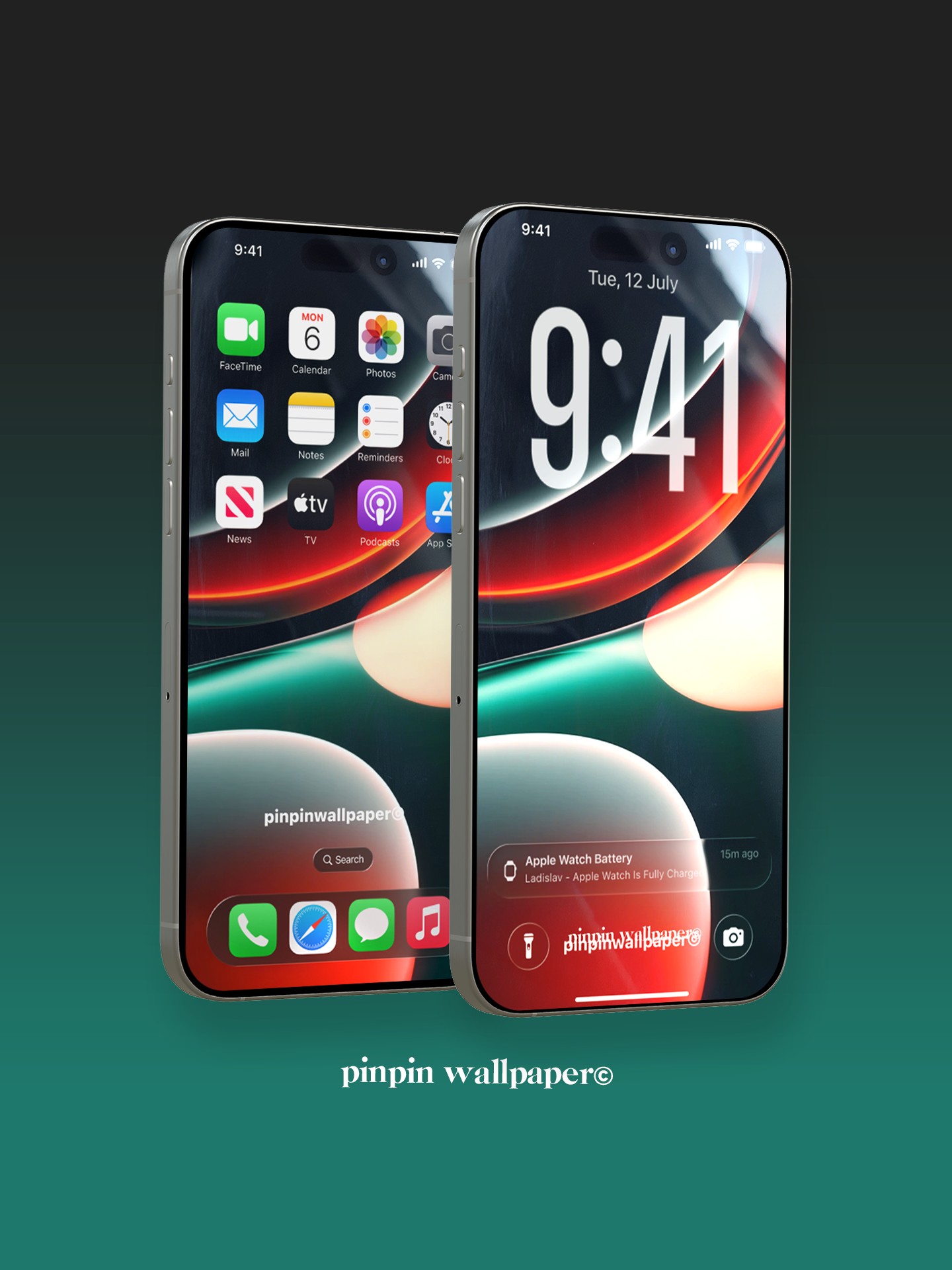 4K HD 壁紙の背景 - iPhone および Android 向け Black Universe Series20