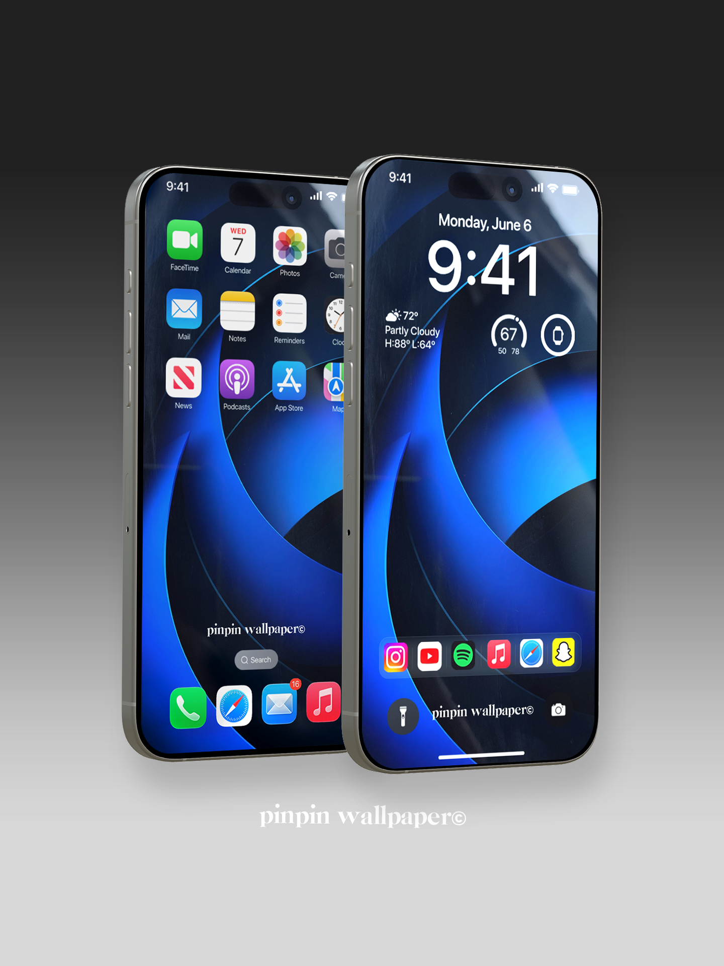 4K HD 壁紙の背景 - iPhone および Android 向け Black Universe Series20