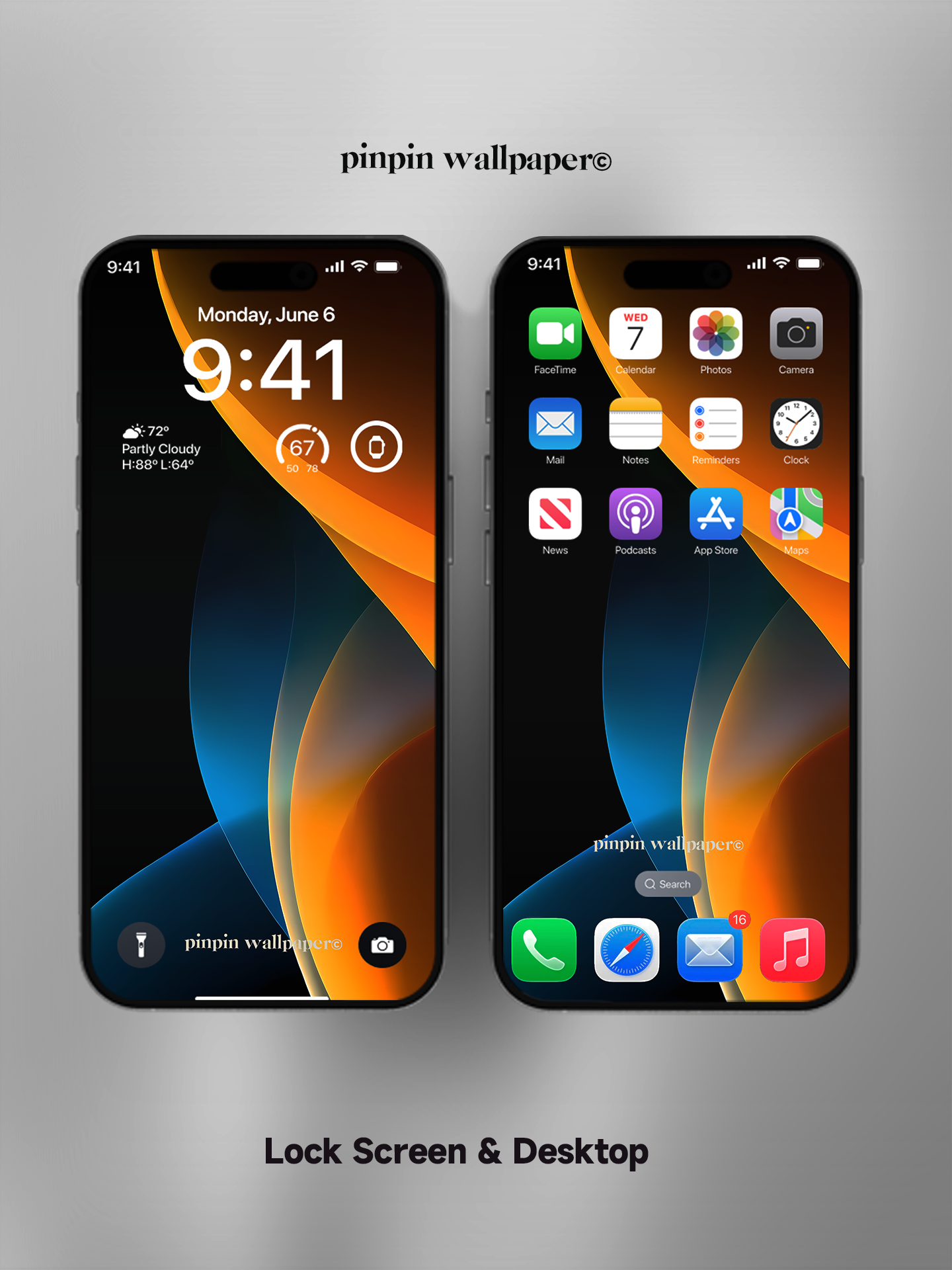 4K HD Phone Wallpaper Background - NO.5750 Minimalist Gradient Style wallpapers for iPhone and Android