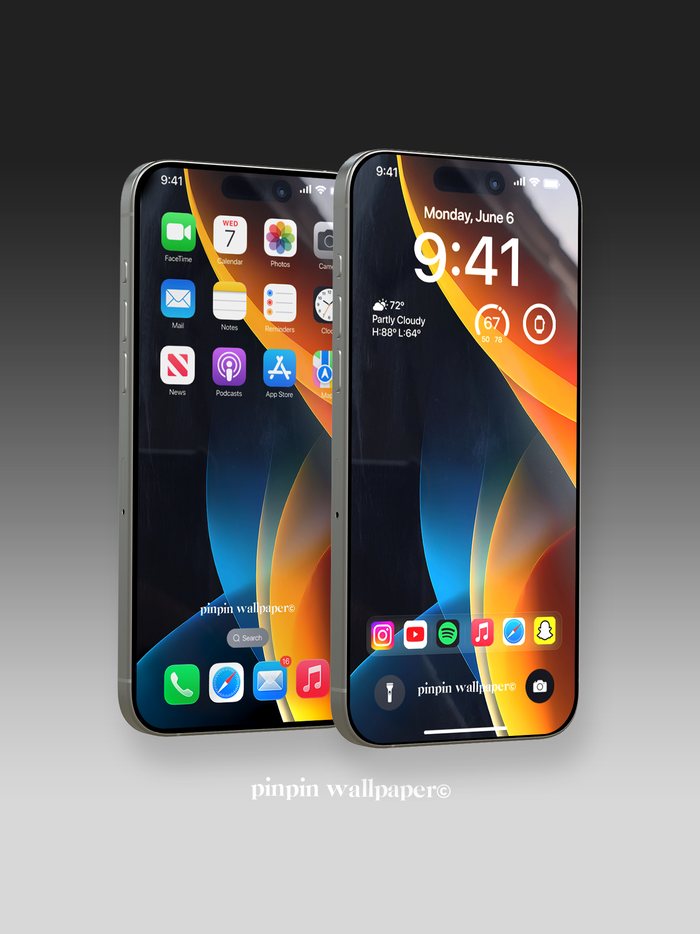 4K HD 壁紙の背景 - iPhone および Android 向け Black Universe Series20