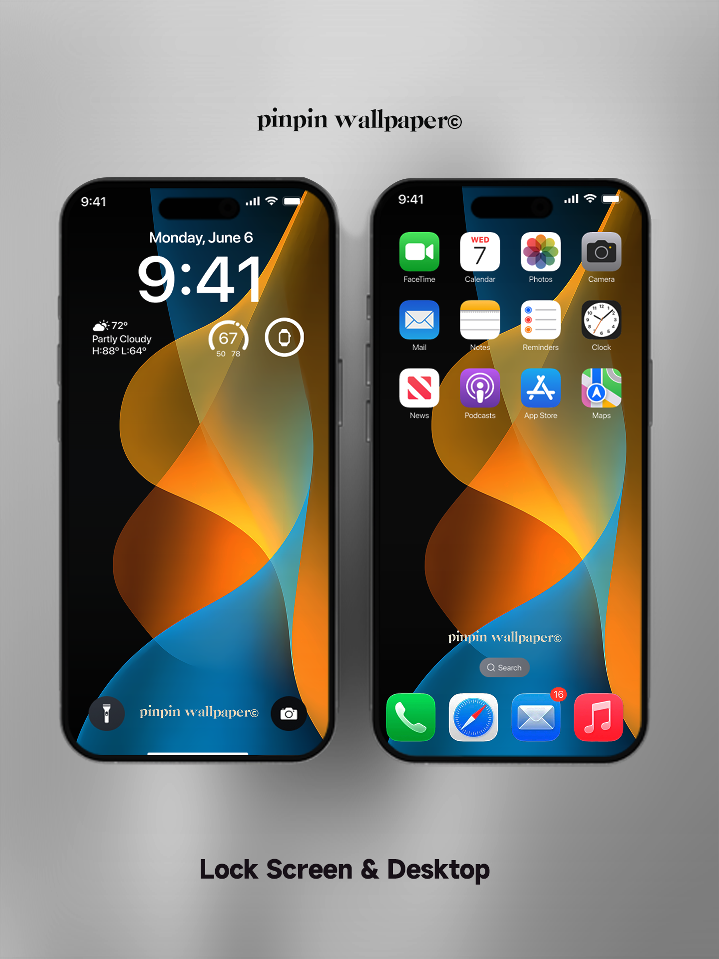 4K HD Phone Wallpaper Background - NO.5751 Minimalist Gradient Style wallpapers for iPhone and Android