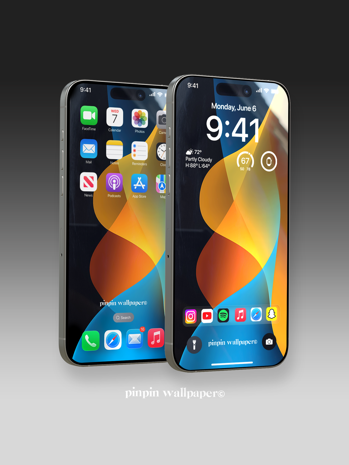 4K HD 壁紙の背景 - iPhone および Android 向け Black Universe Series20