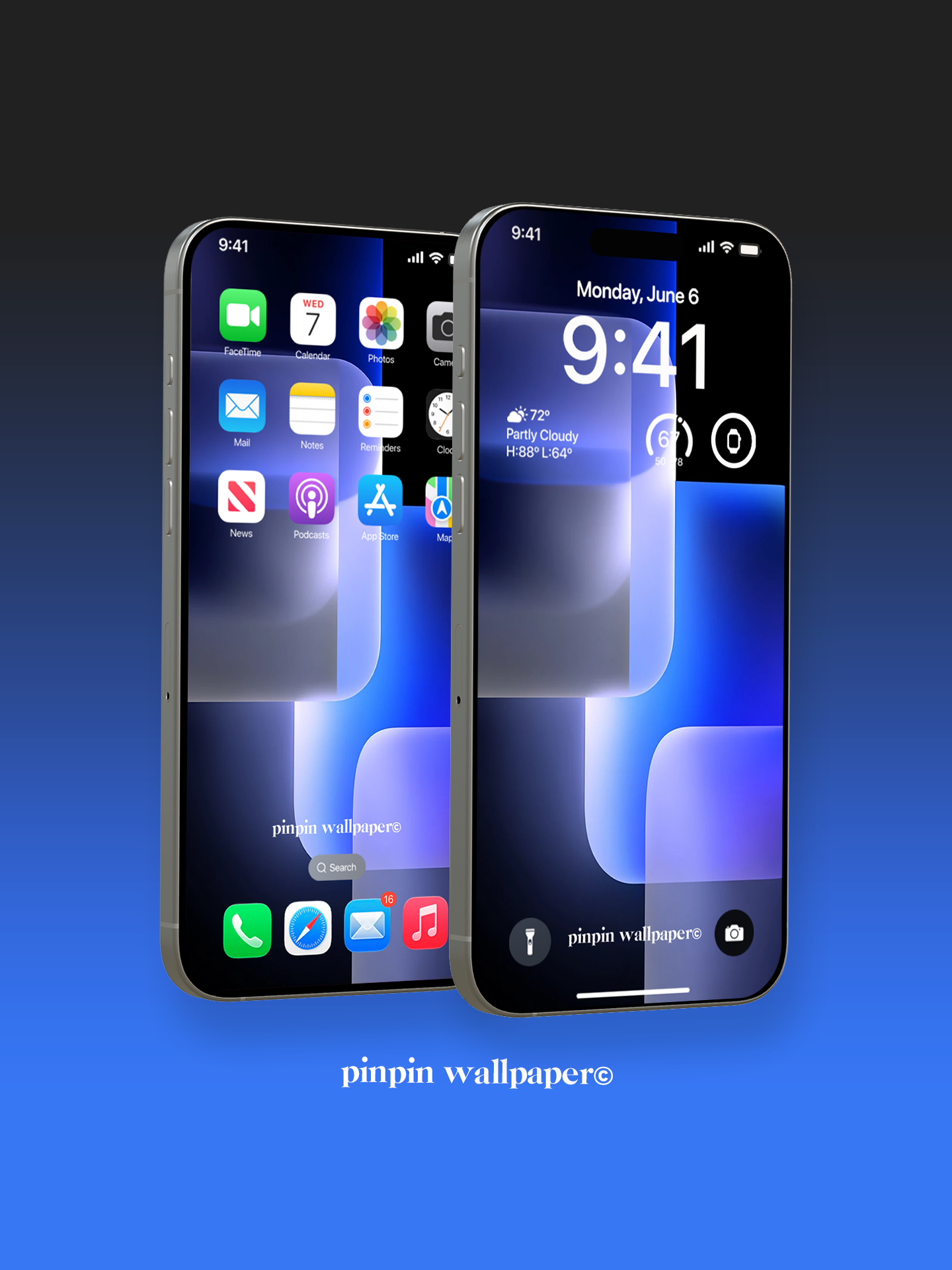 4K HD 壁紙の背景 - iPhone および Android 向け Black Universe Series20