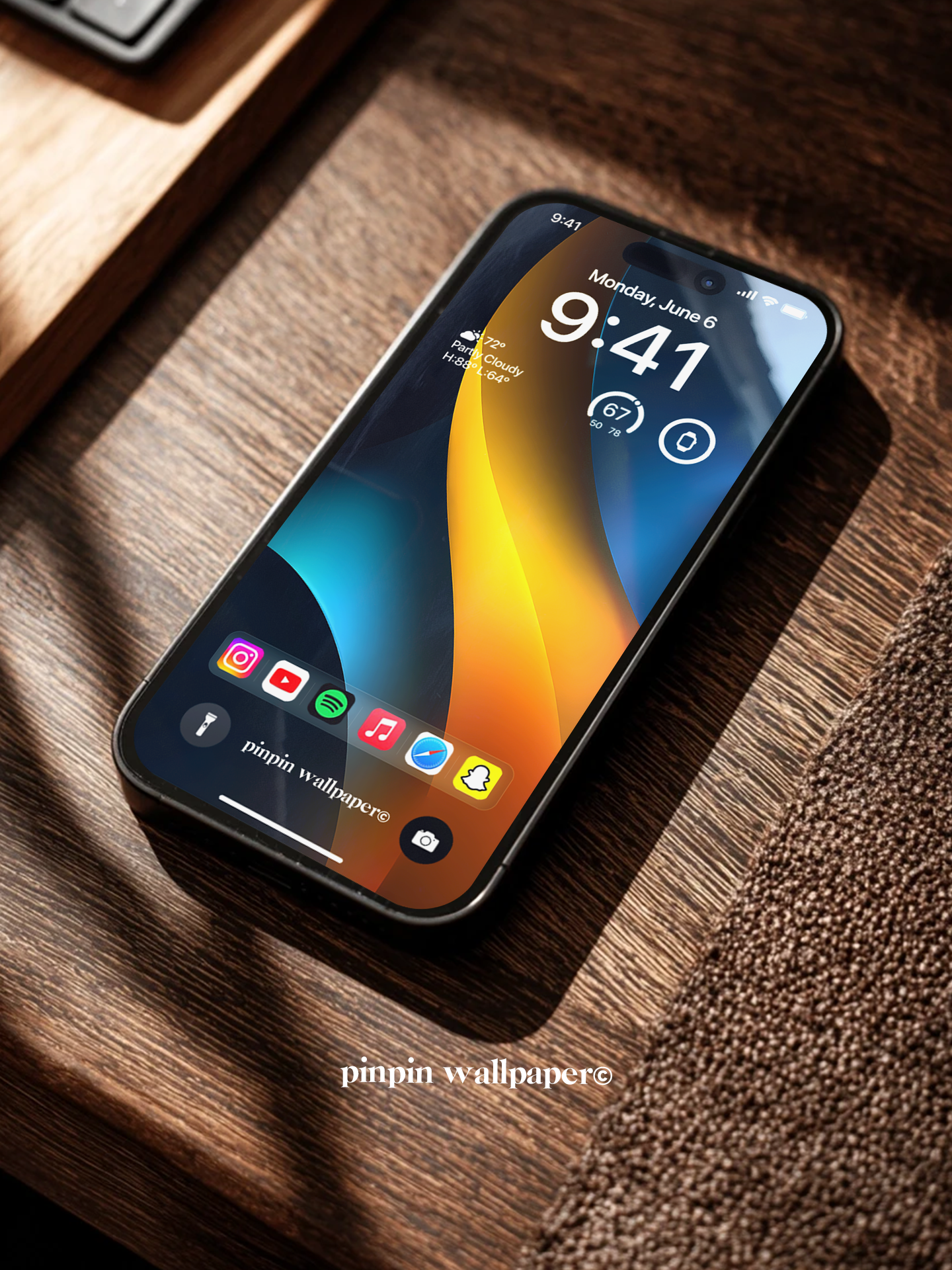 4K HD 壁紙の背景 - iPhone および Android 向け Black Universe Series20