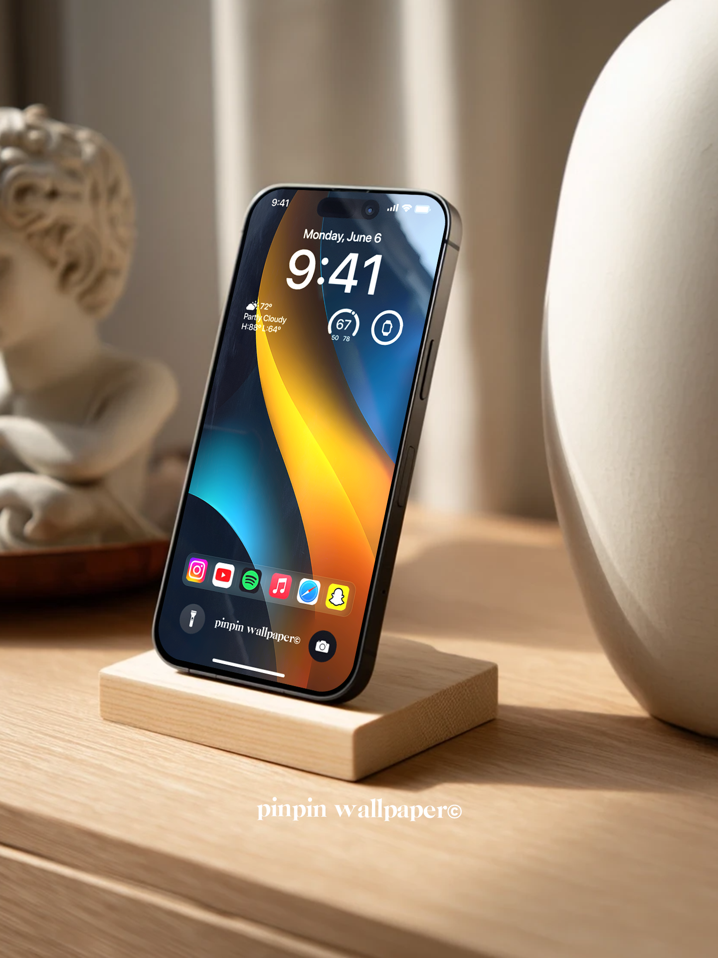 4K HD 壁紙の背景 - iPhone および Android 向け Black Universe Series20