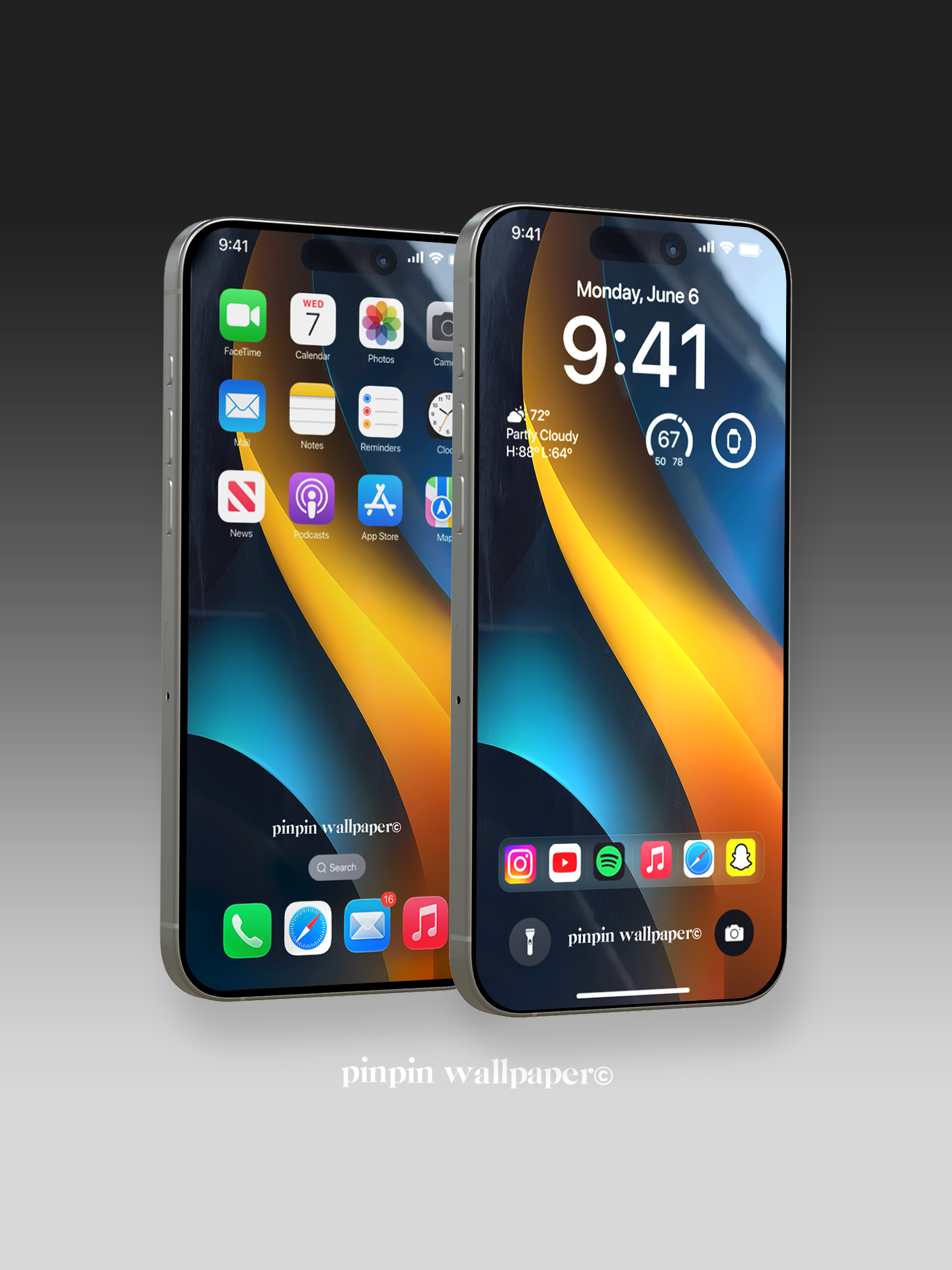 4K HD 壁紙の背景 - iPhone および Android 向け Black Universe Series20
