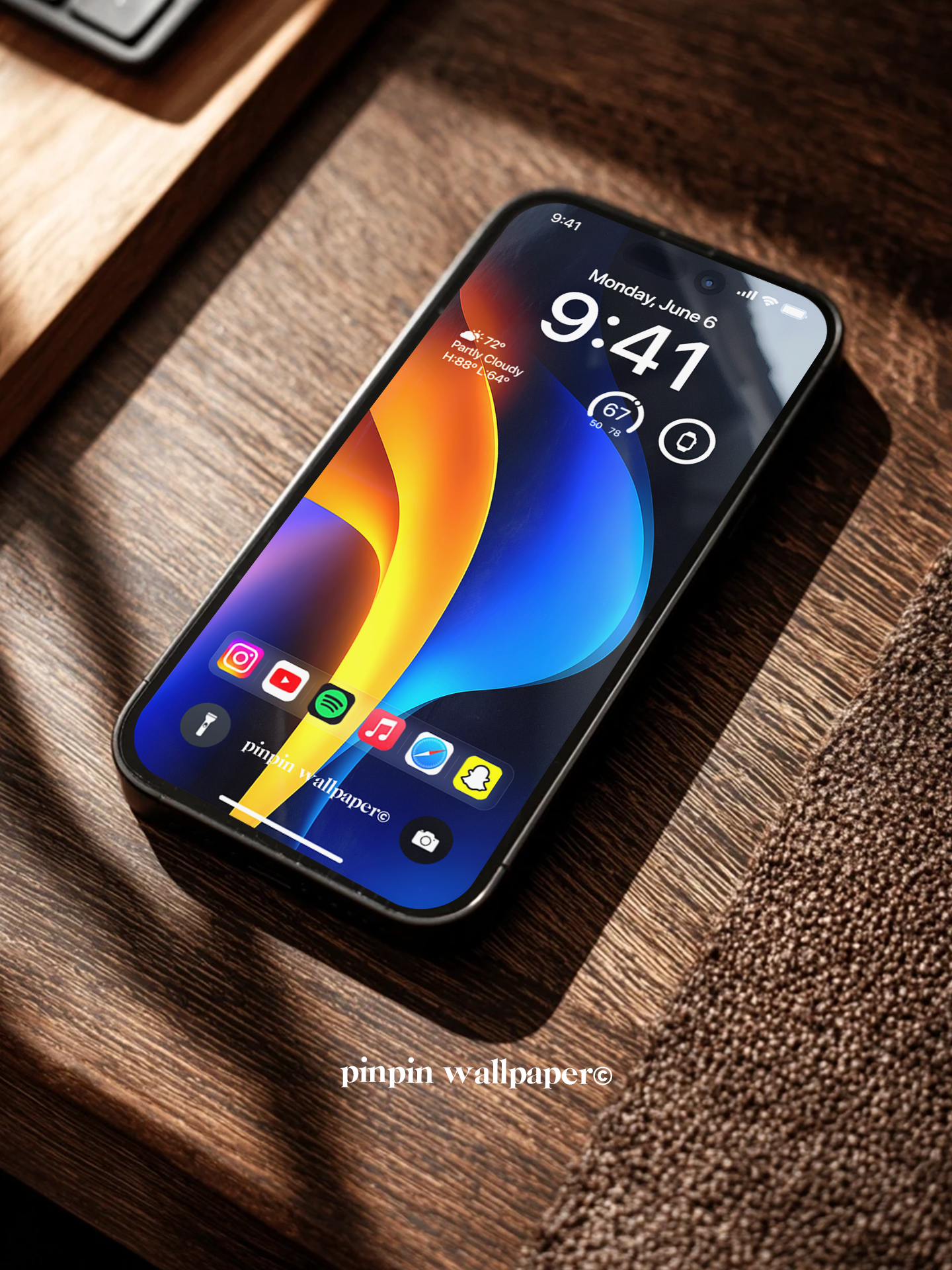 4K HD 壁紙の背景 - iPhone および Android 向け Black Universe Series20