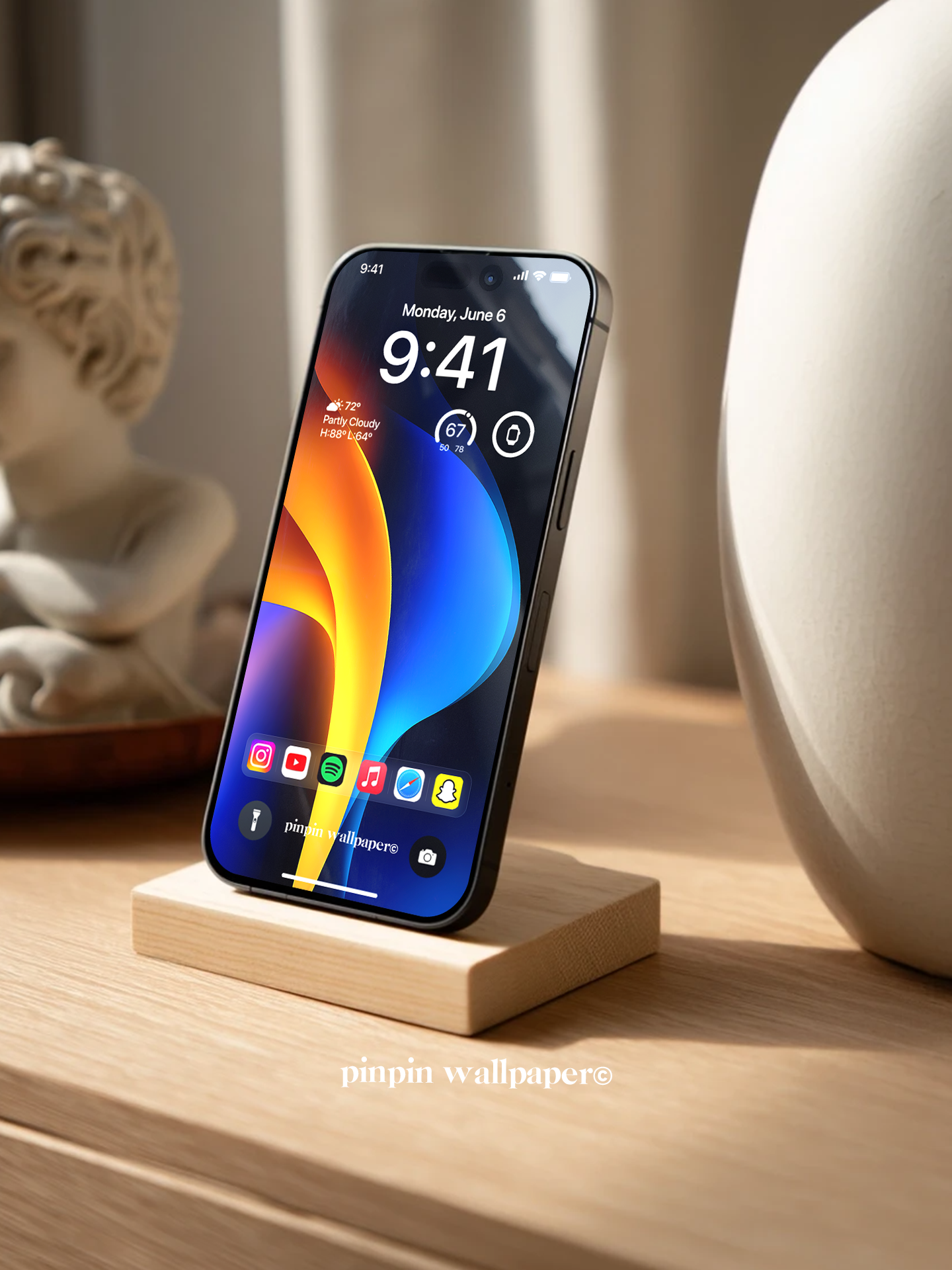 4K HD 壁紙の背景 - iPhone および Android 向け Black Universe Series20
