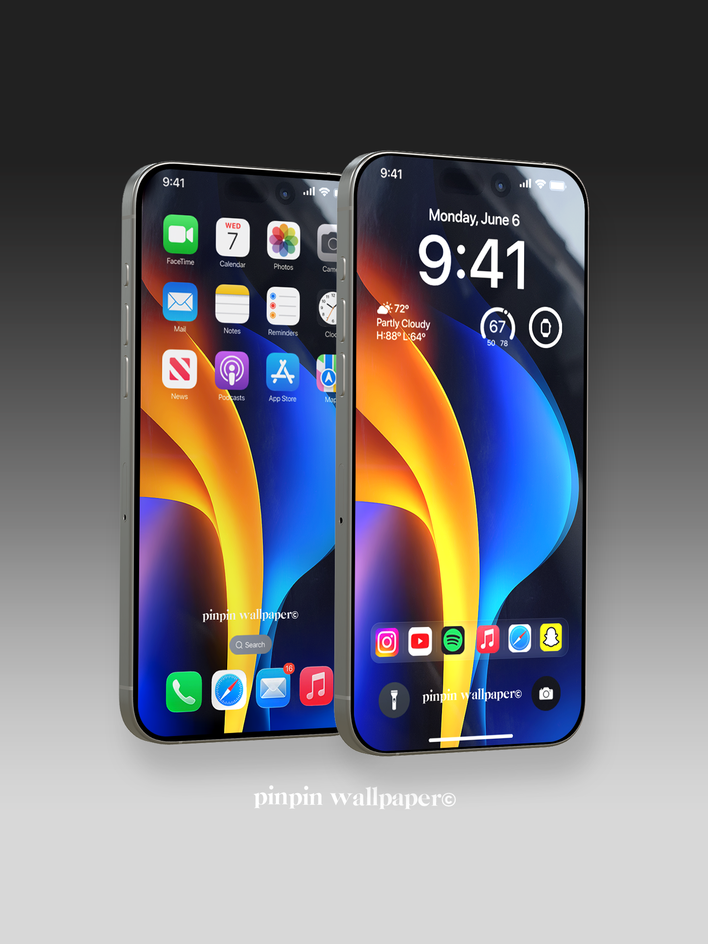 4K HD 壁紙の背景 - iPhone および Android 向け Black Universe Series20