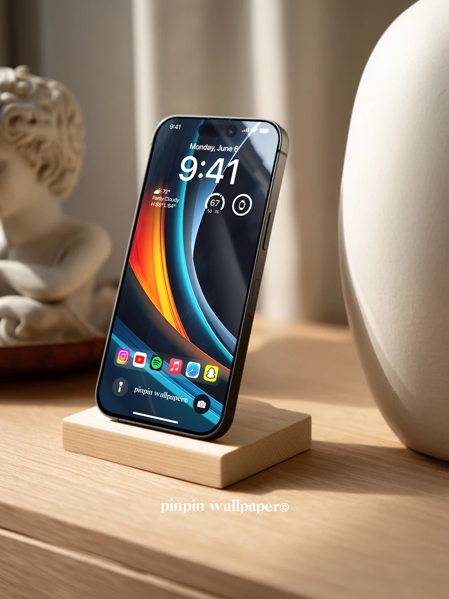 4K HD 壁紙の背景 - iPhone および Android 向け Black Universe Series20