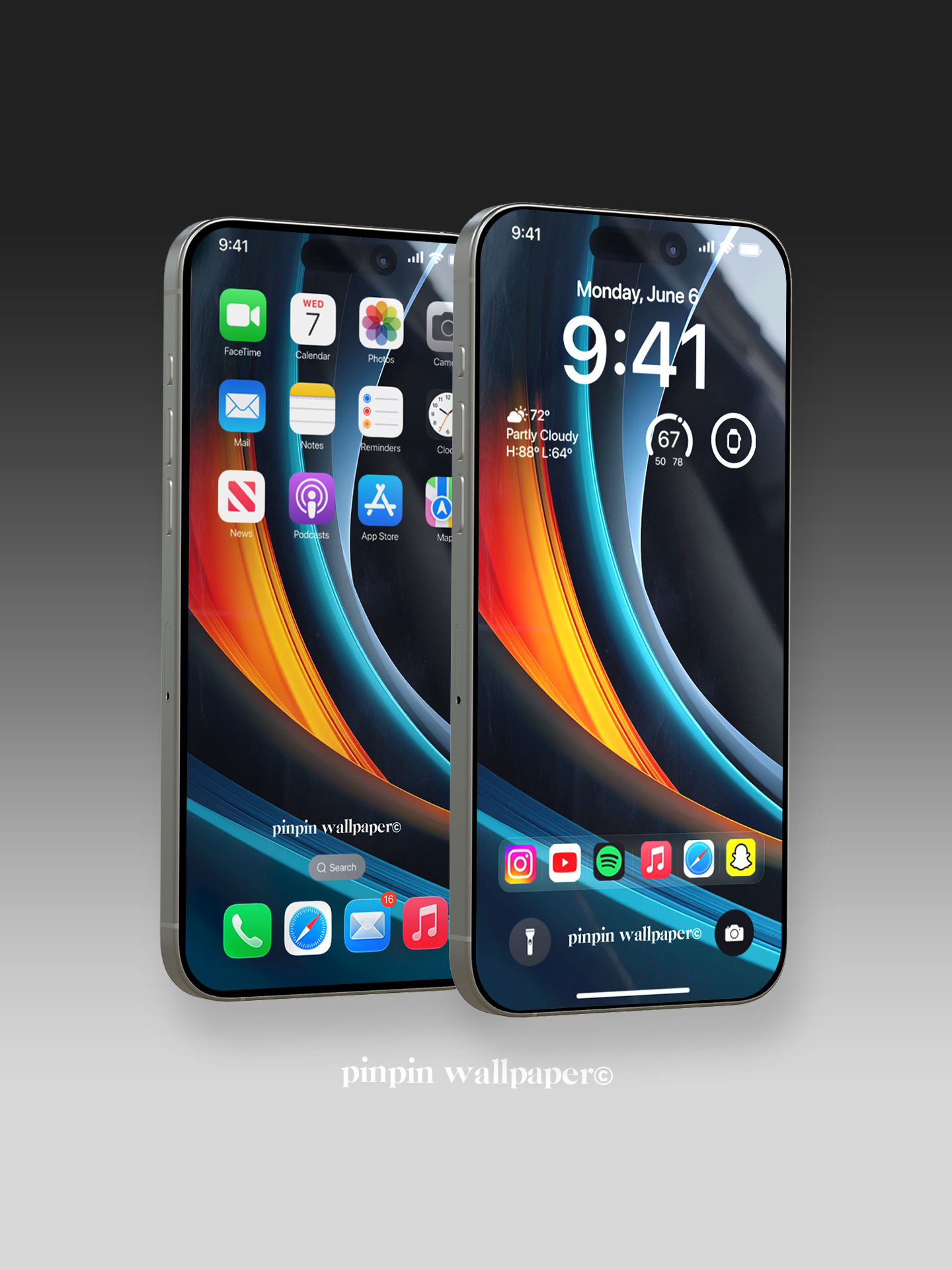 4K HD 壁紙の背景 - iPhone および Android 向け Black Universe Series20