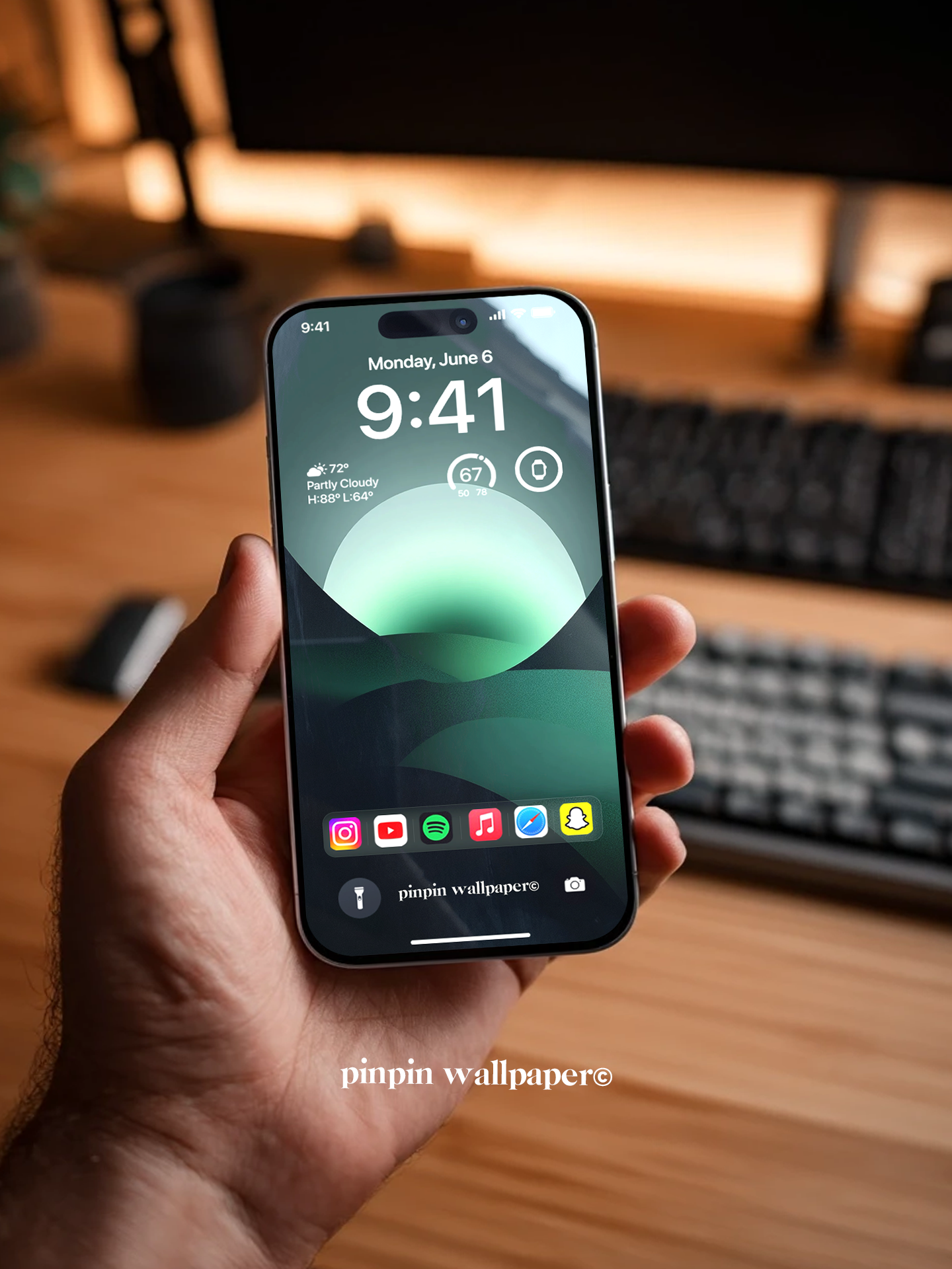 4K HD 壁紙の背景 - iPhone および Android 向け Black Universe Series20