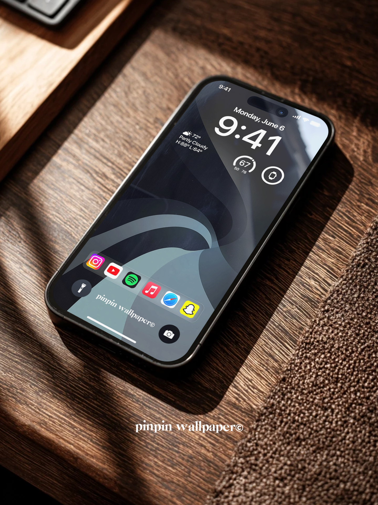 4K HD 壁紙の背景 - iPhone および Android 向け Black Universe Series20