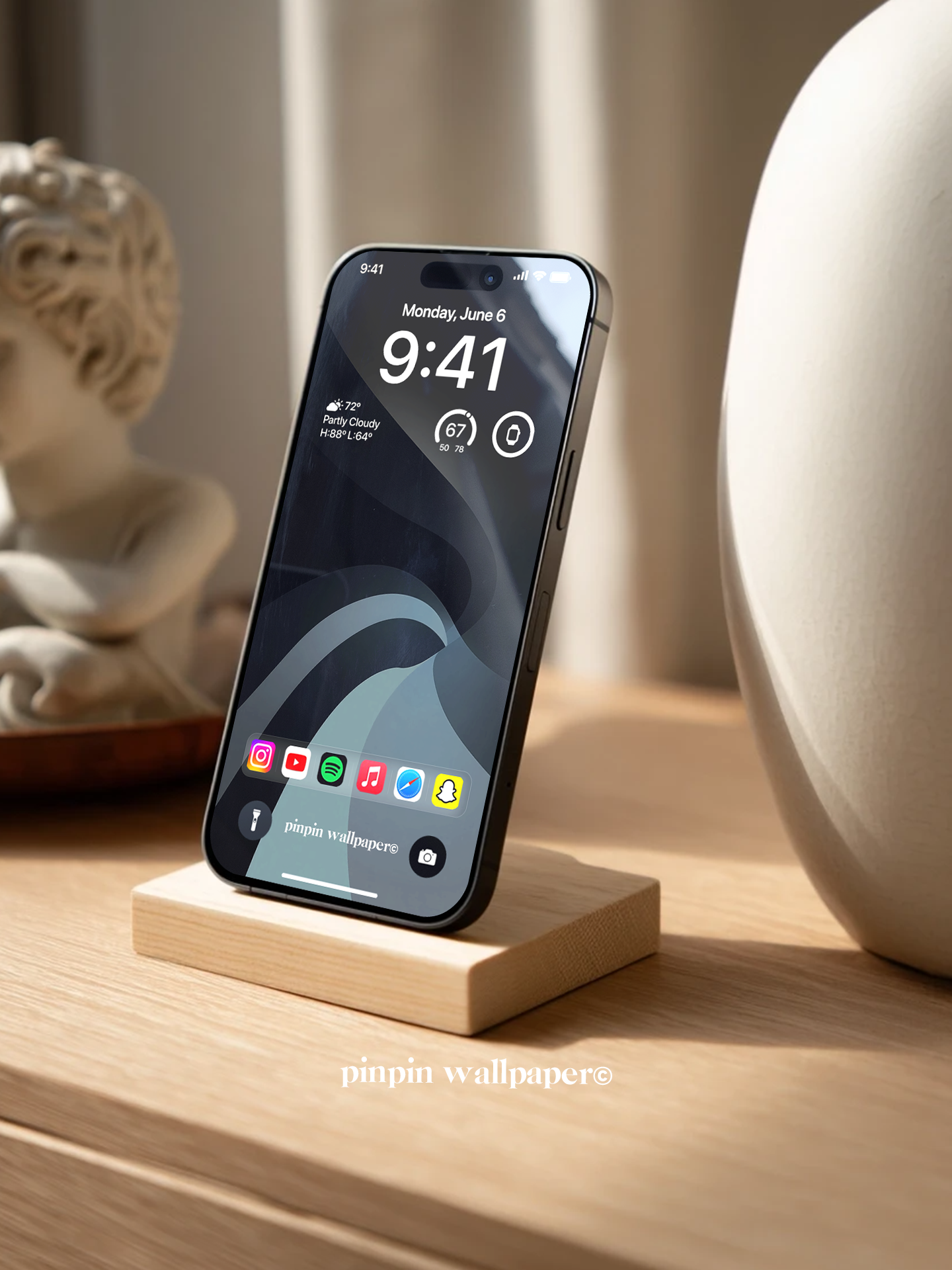 4K HD 壁紙の背景 - iPhone および Android 向け Black Universe Series20