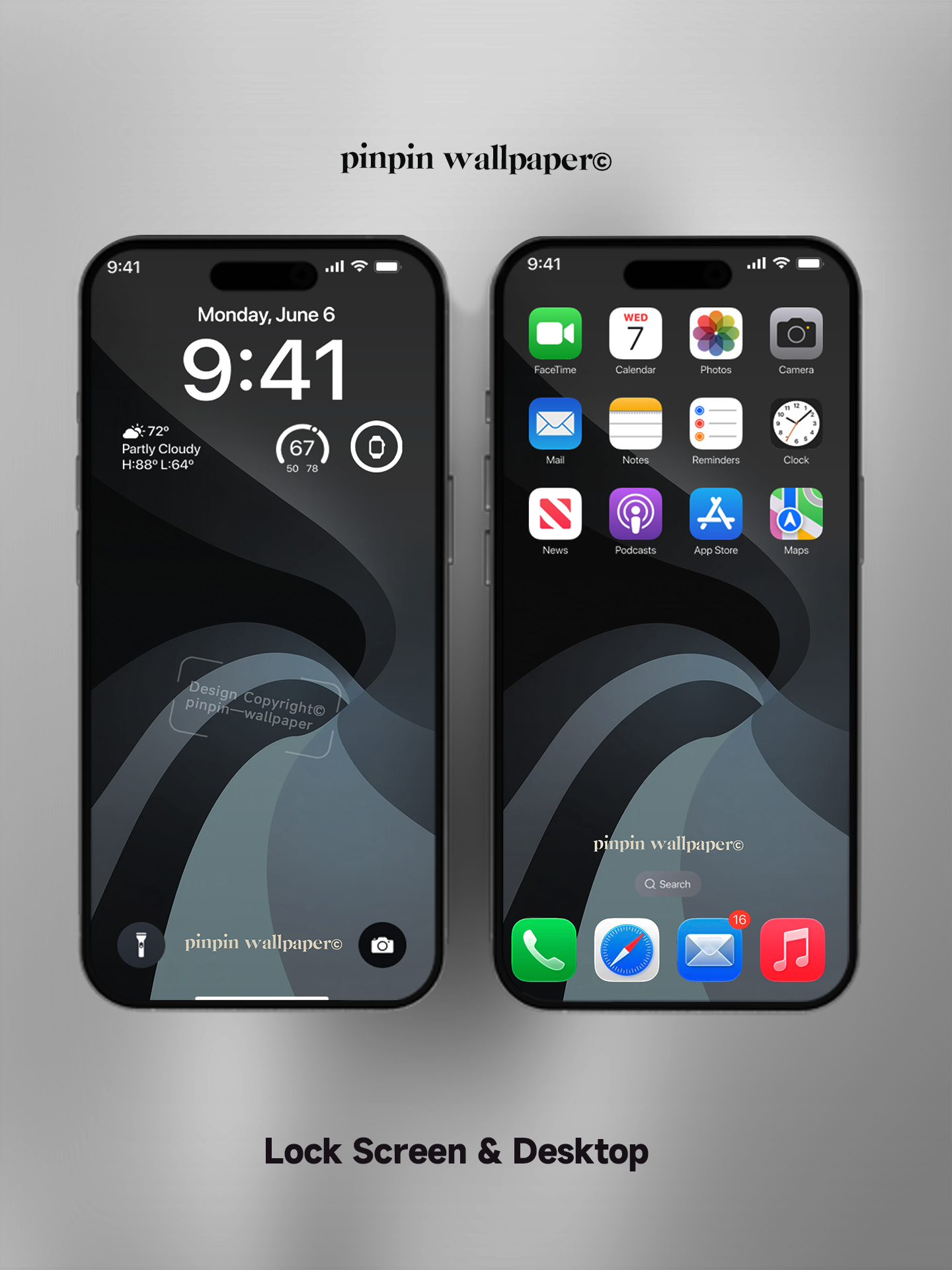4K HD Phone Wallpaper Background - NO.5757 Minimalist Gradient Style wallpapers for iPhone and Android