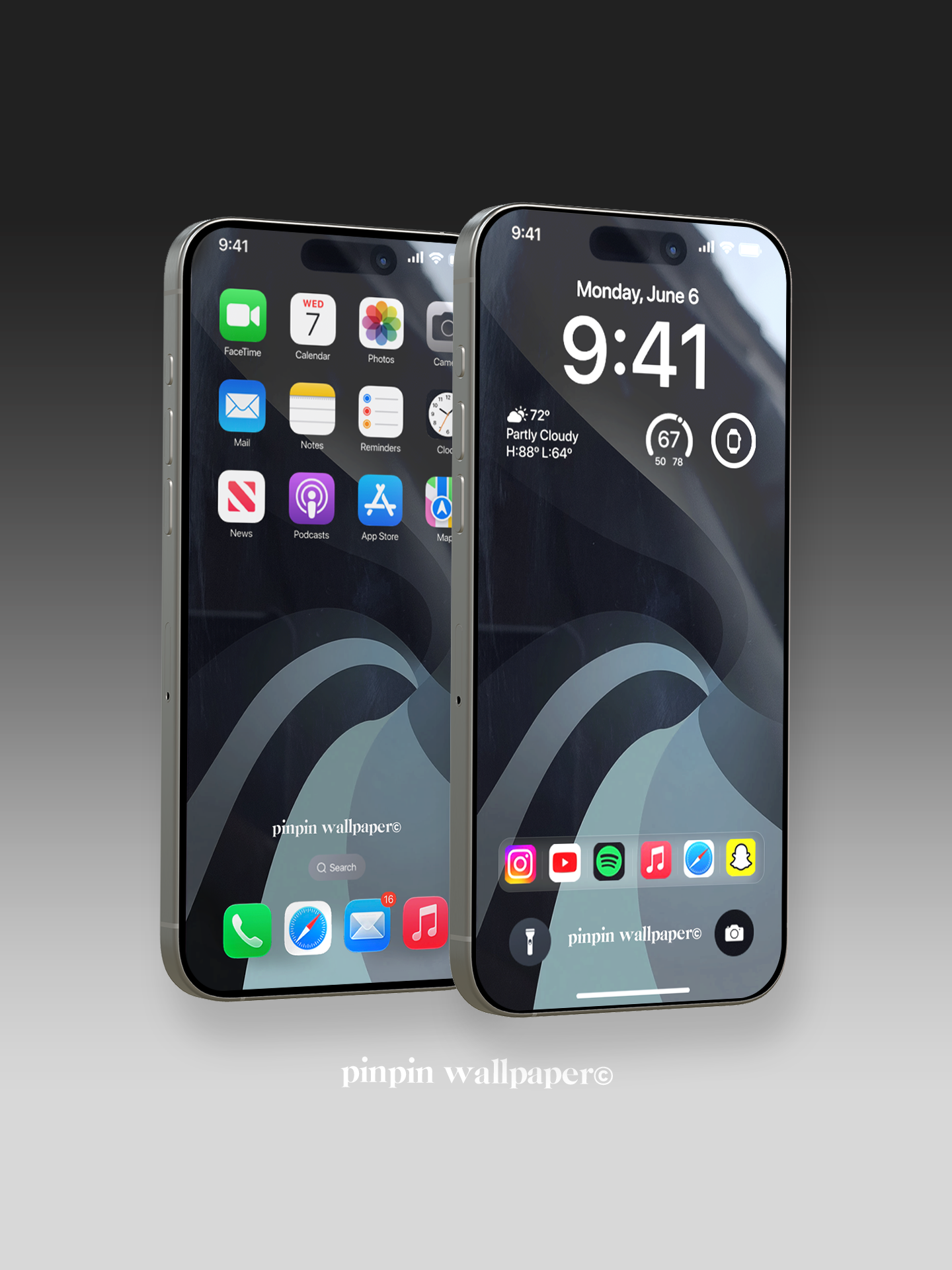 4K HD 壁紙の背景 - iPhone および Android 向け Black Universe Series20