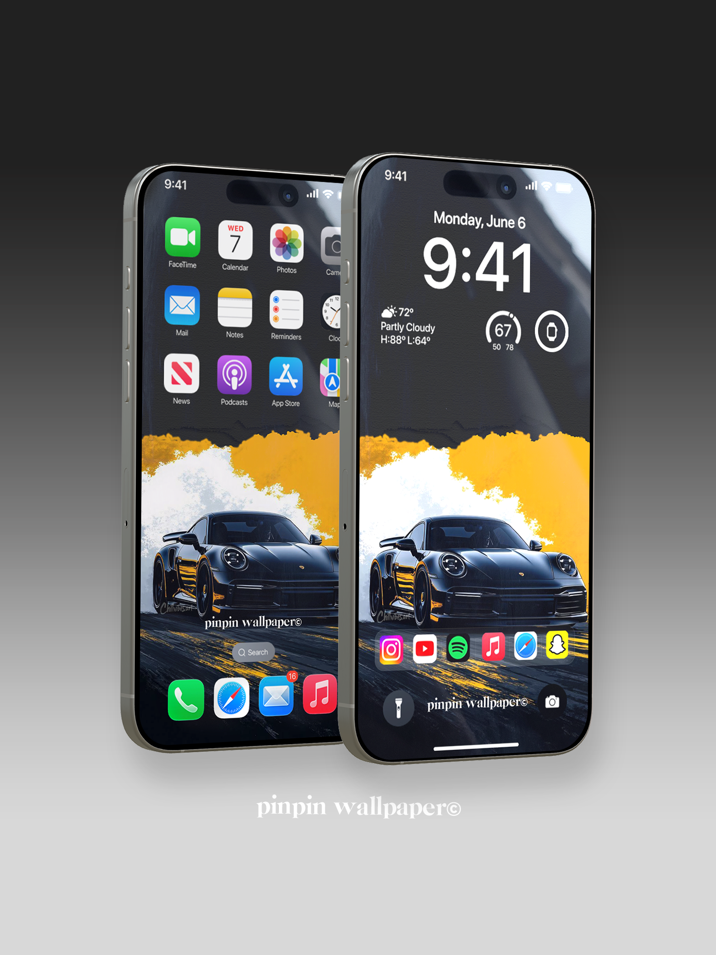 4K HD 壁紙の背景 - iPhone および Android 向け Black Universe Series20