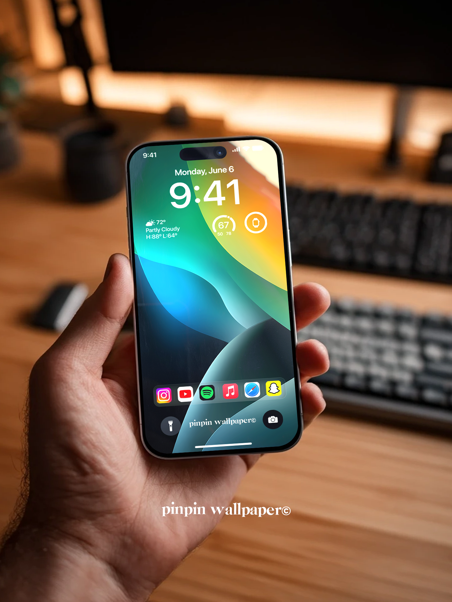 4K HD 壁紙の背景 - iPhone および Android 向け Black Universe Series20