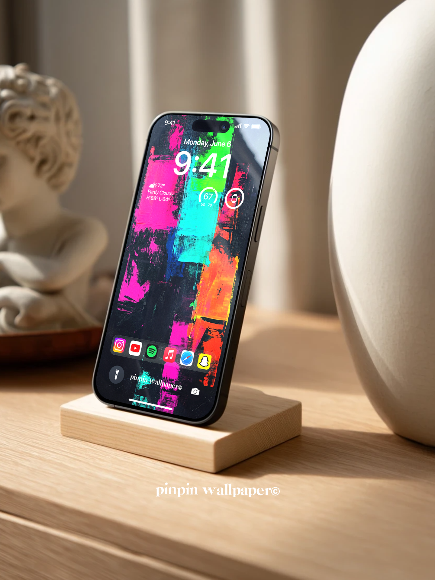 4K HD 壁紙の背景 - iPhone および Android 向け Black Universe Series20