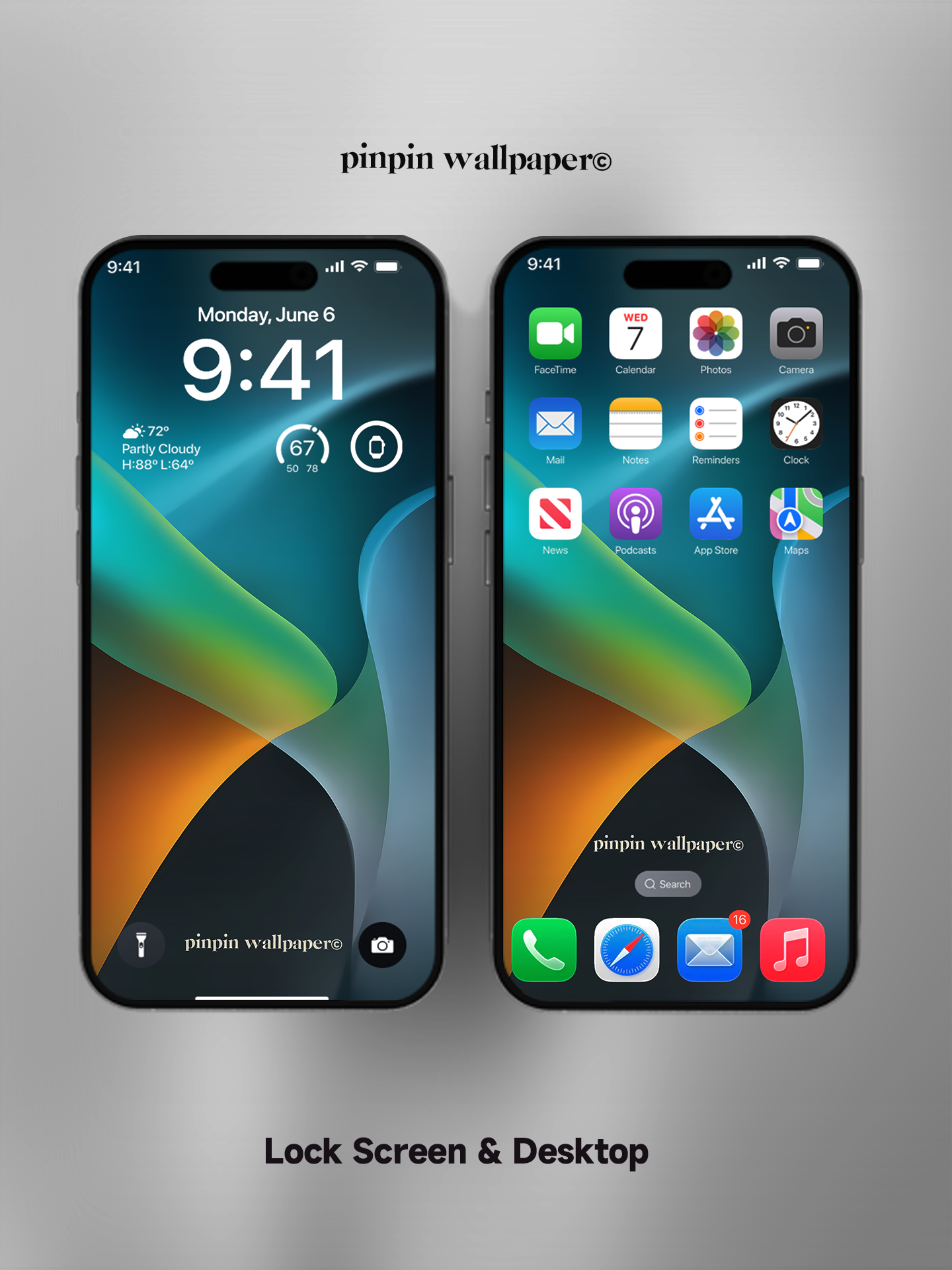 4K HD Phone Wallpaper Background - NO.5765 Minimalist Gradient Style wallpapers for iPhone and Android