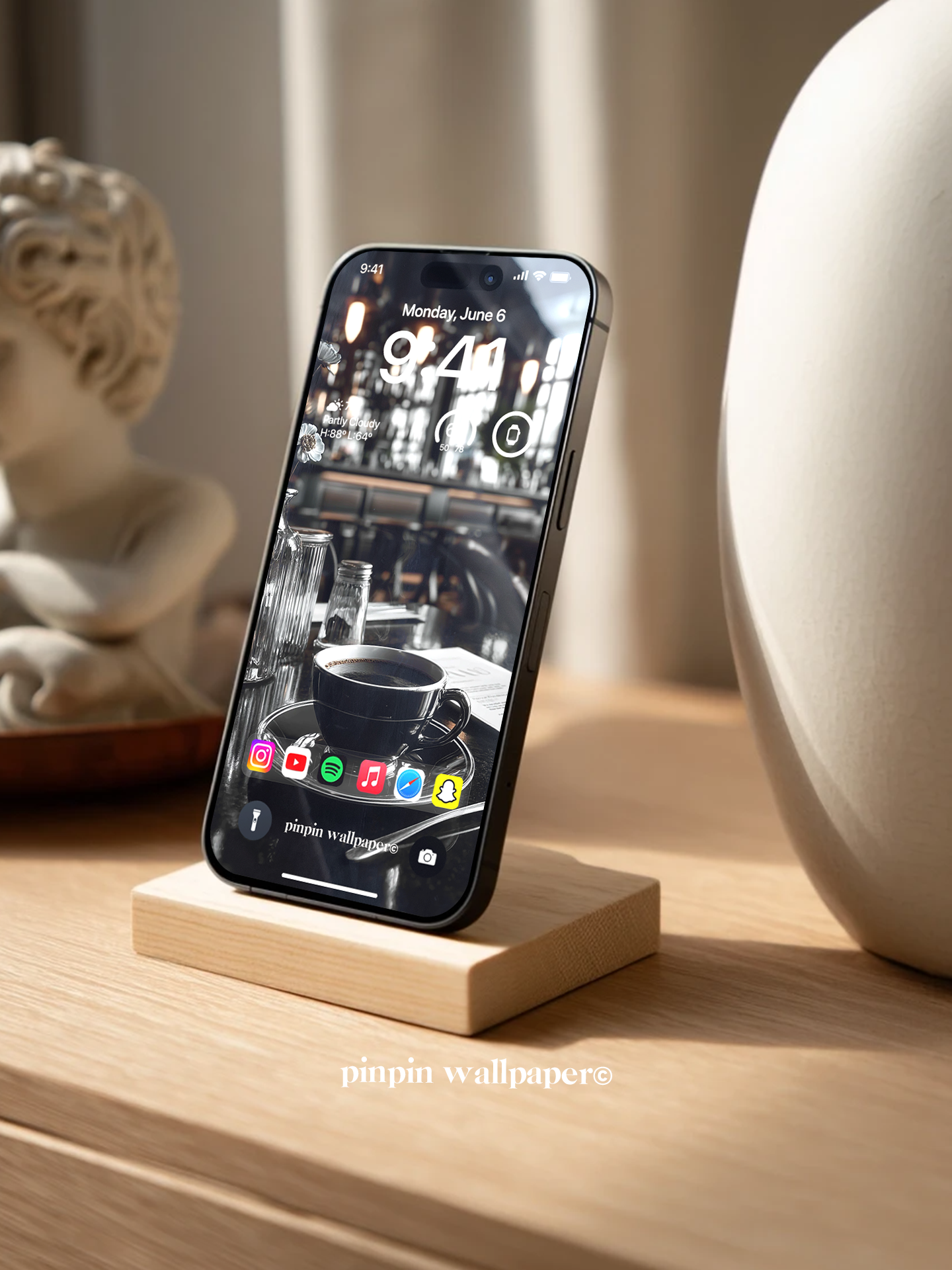 4K HD 壁紙の背景 - iPhone および Android 向け Black Universe Series20
