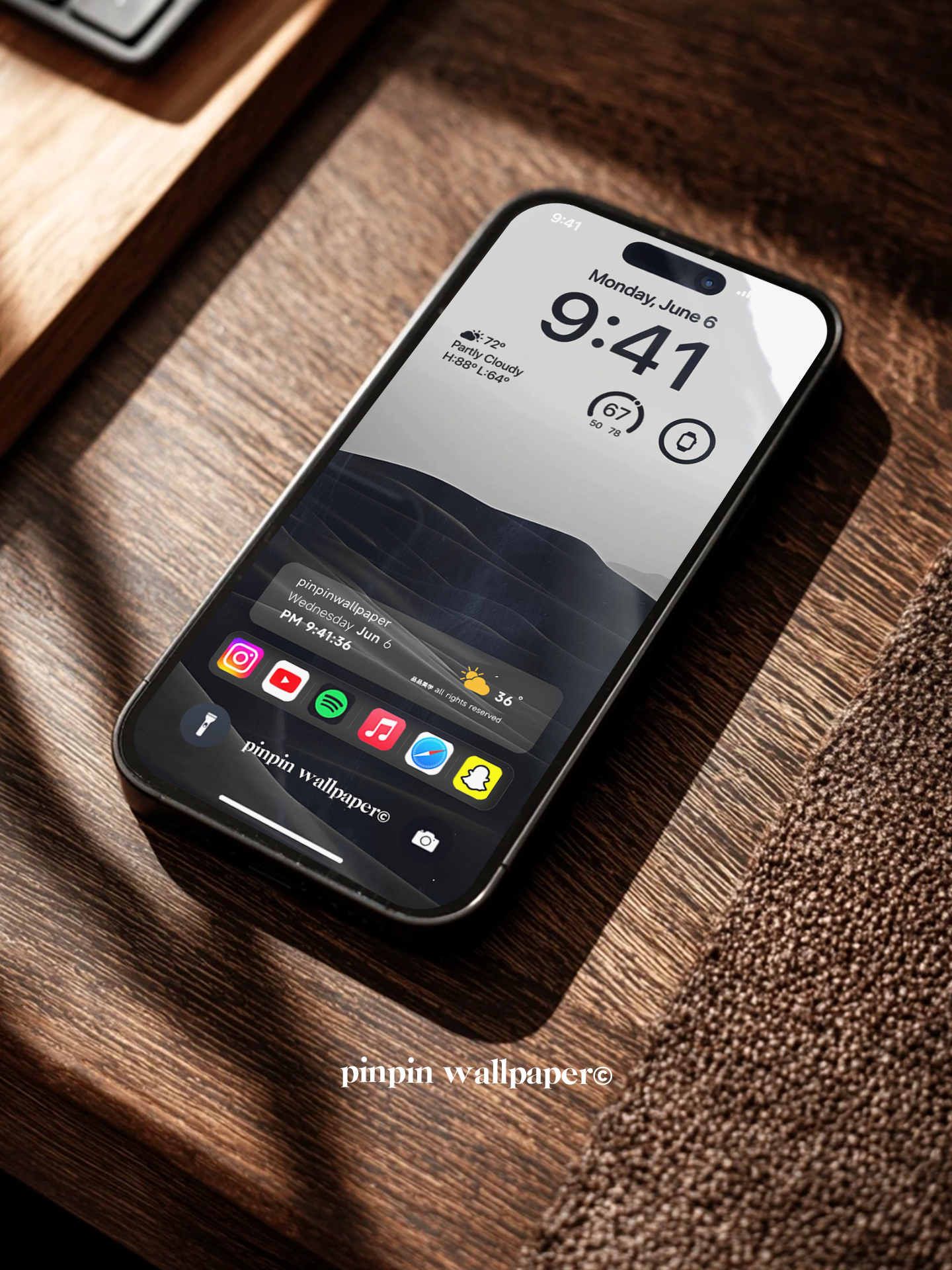 4K HD 壁紙の背景 - iPhone および Android 向け Black Universe Series20