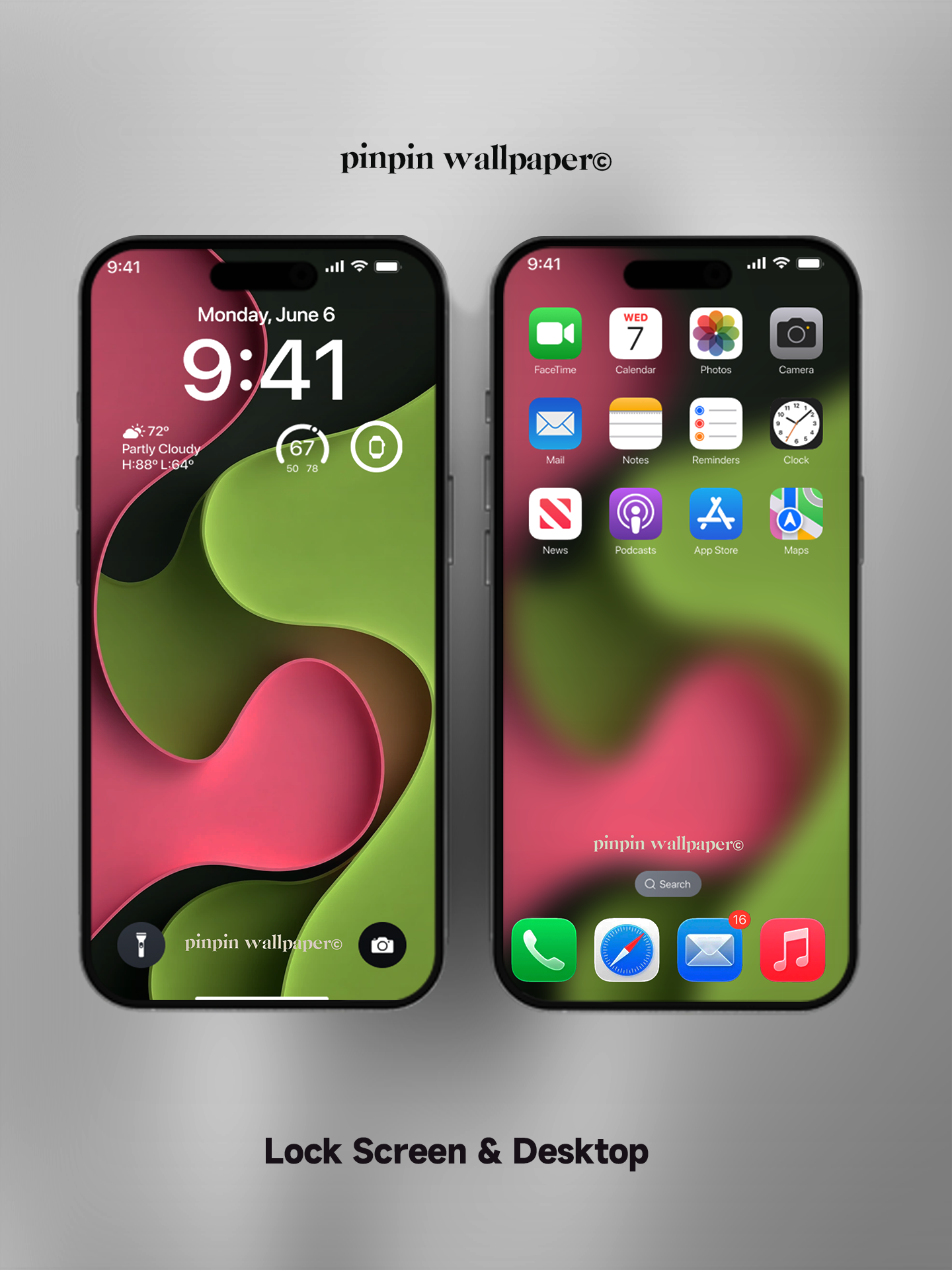 4K HD Phone Wallpaper Background - NO.5769 Minimalist Gradient Style wallpapers for iPhone and Android