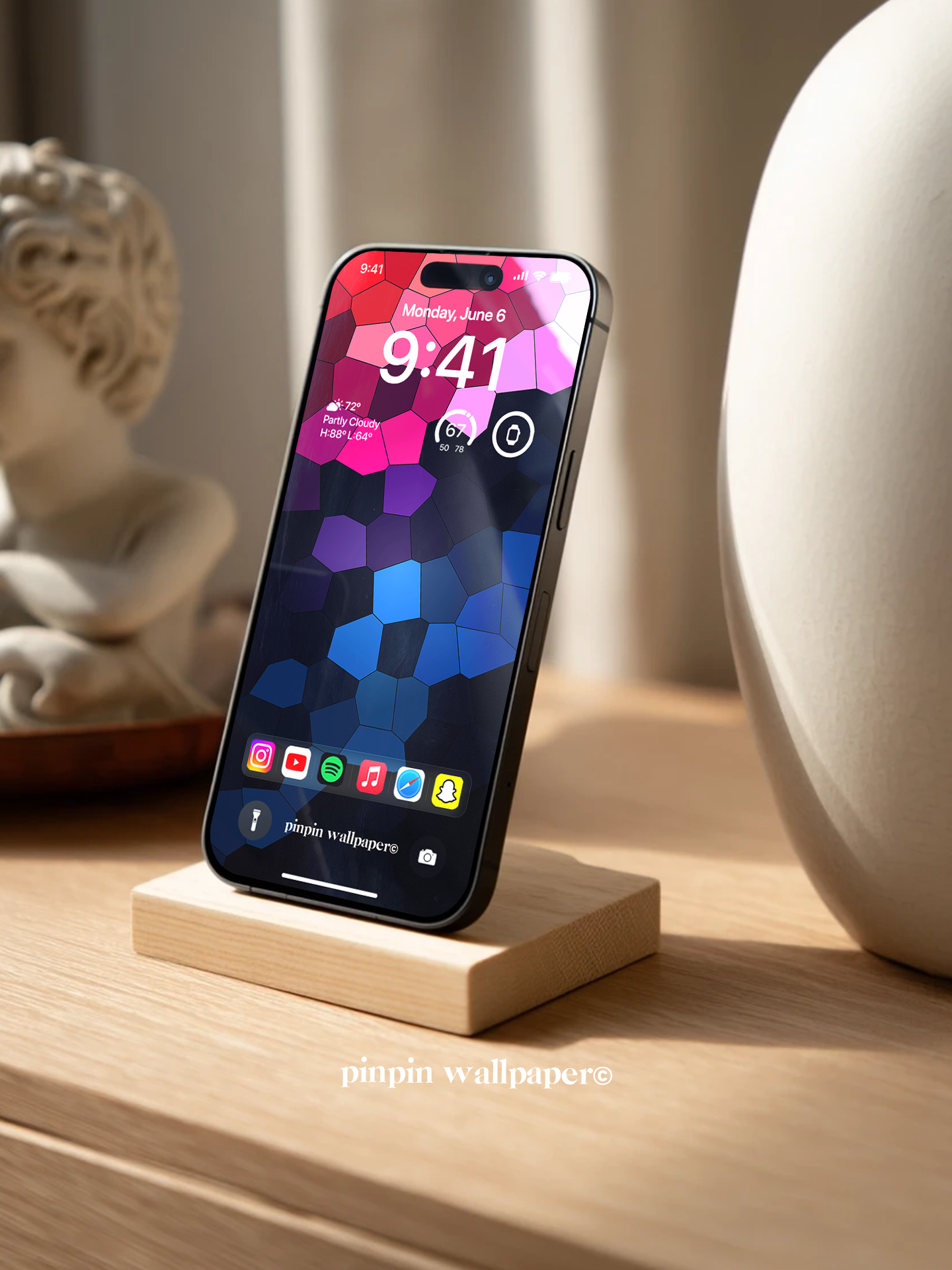 4K HD 壁紙の背景 - iPhone および Android 向け Black Universe Series20