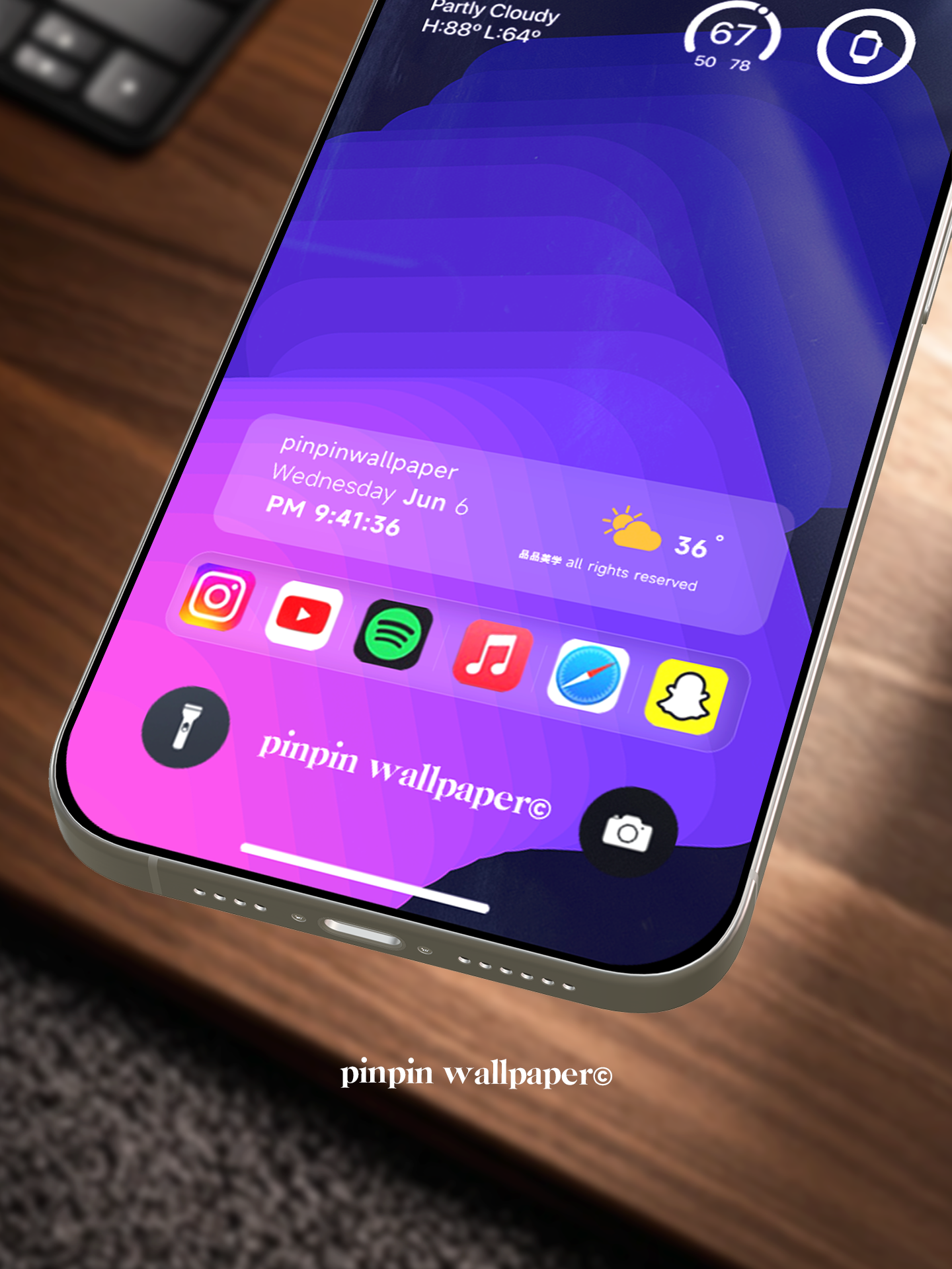 4K HD 壁紙の背景 - iPhone および Android 向け Black Universe Series20