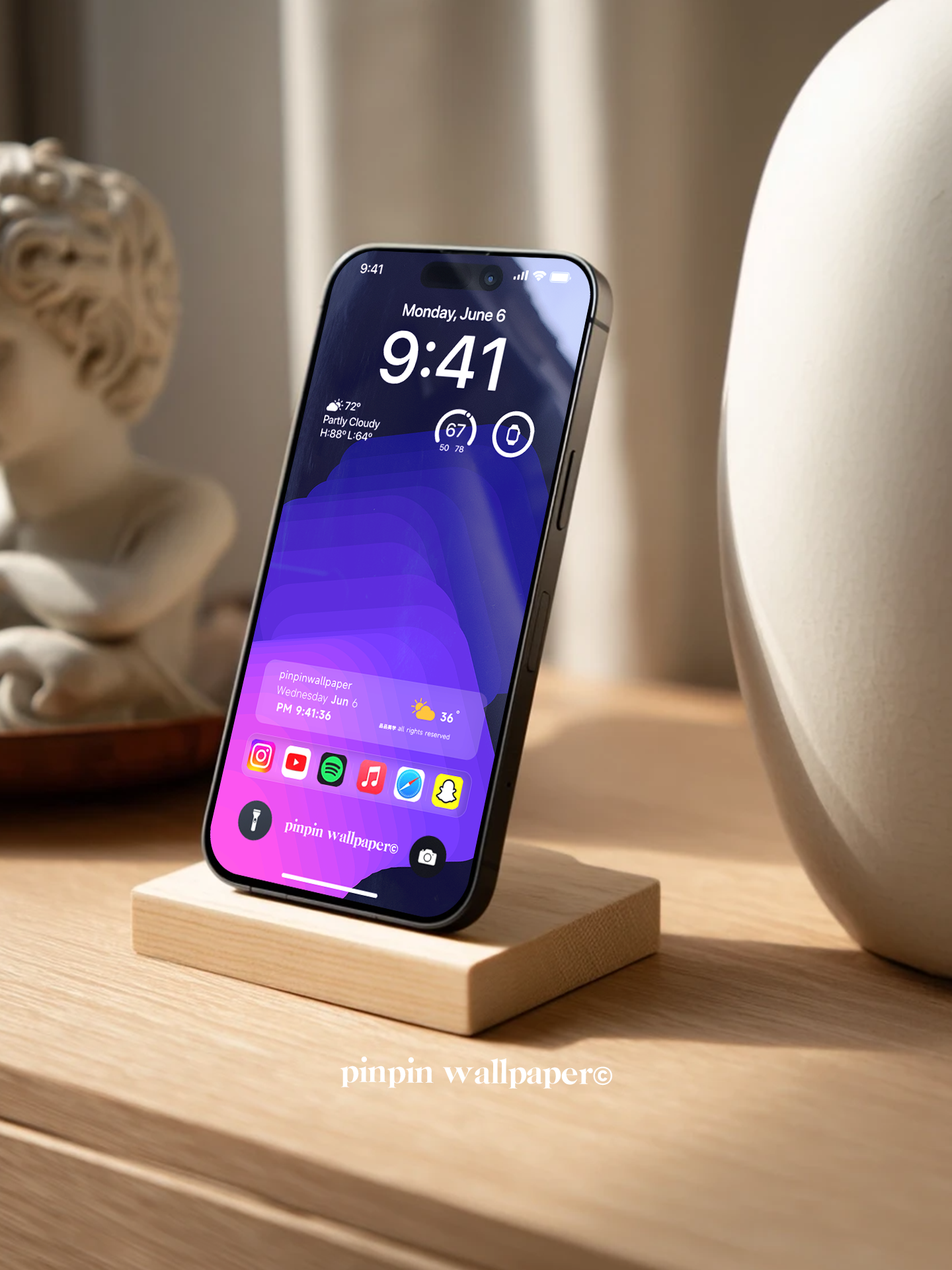 4K HD 壁紙の背景 - iPhone および Android 向け Black Universe Series20