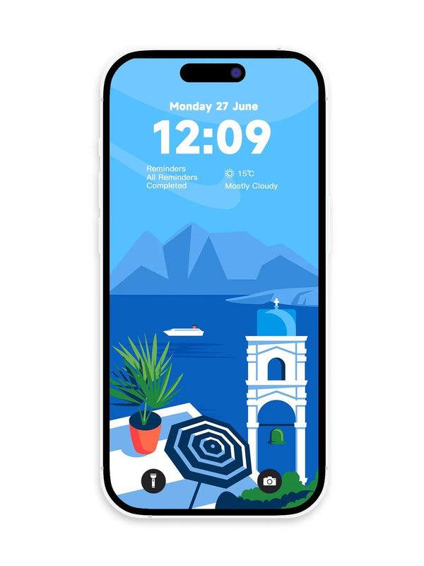 4K HD 壁紙の背景 - iPhone と Android 向けエーゲ海