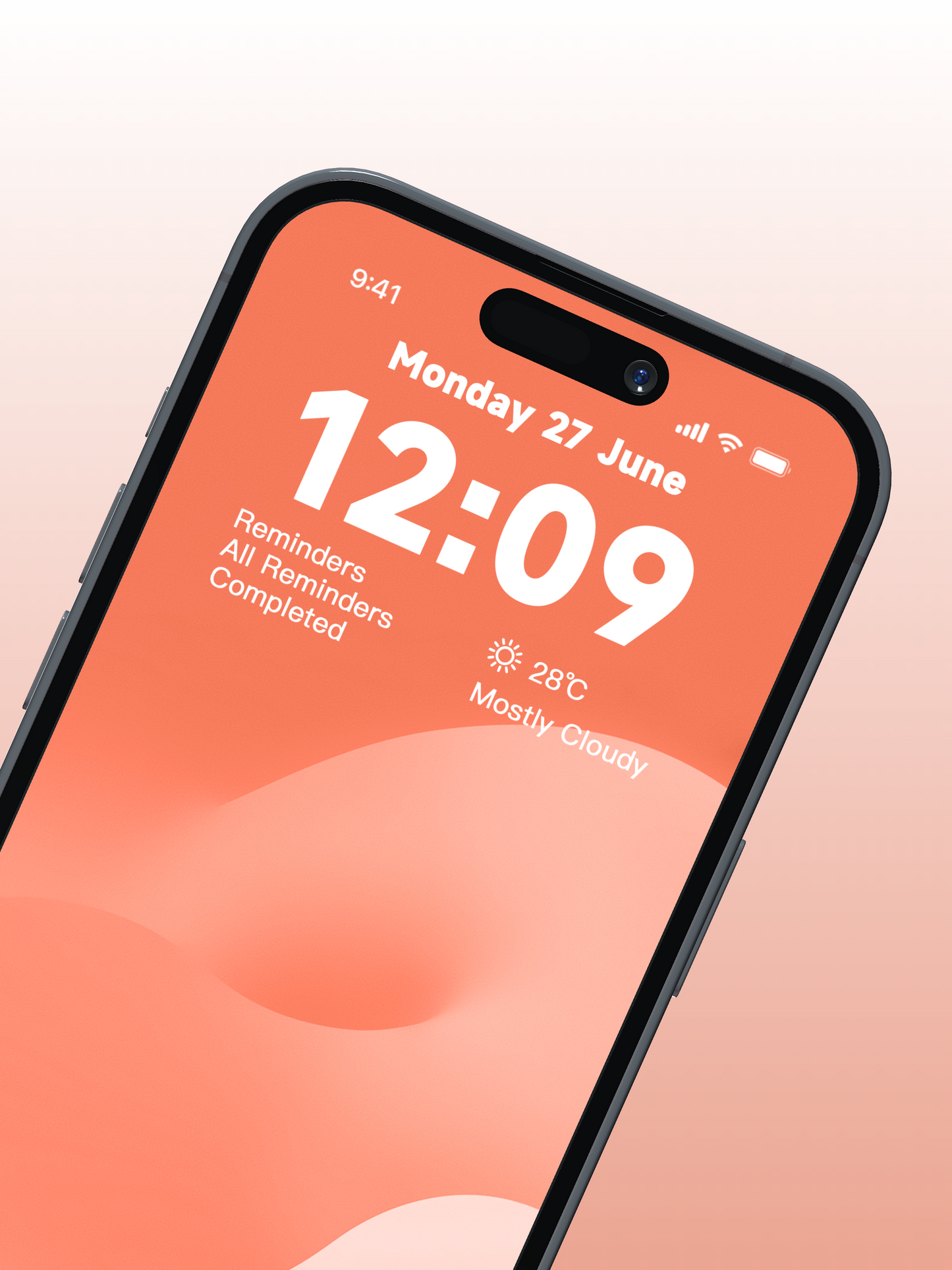4K HD 壁紙の背景 - iPhone と Android 向けのミニマリスト スタイルのグラデーション