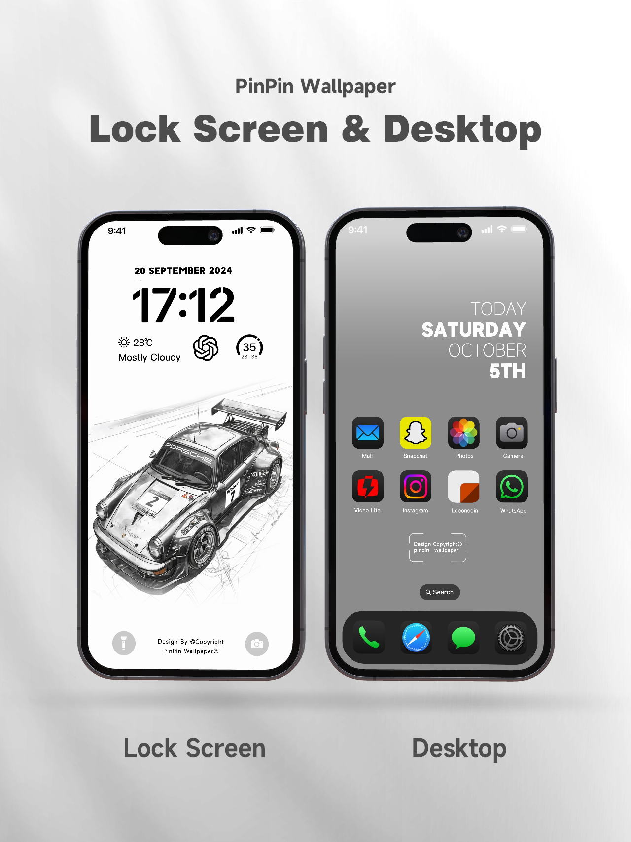 4K HD Phone Wallpaper Background - Porsche Car of atmosphere for iPhone and Android