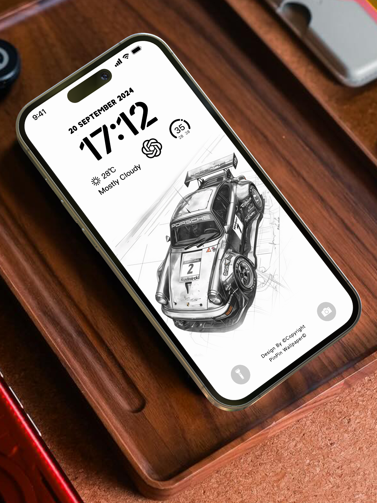 4K HD Phone Wallpaper Background - Porsche Car of atmosphere for iPhone and Android