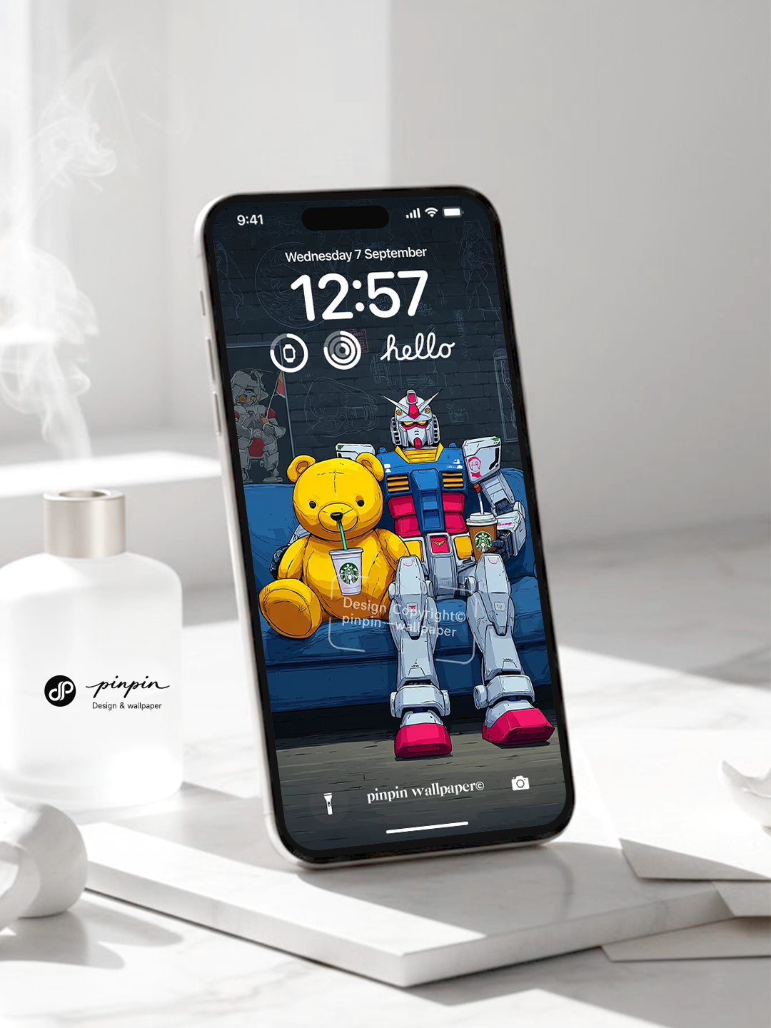 4K HD 壁紙の背景 - iPhone および Android 向け Black Universe Series20