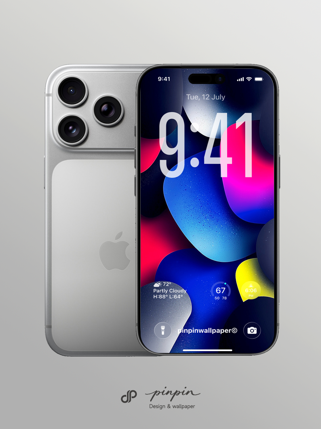 Minimalist Gradient 4K Wallpaper for iPhone and Android | No. 6238