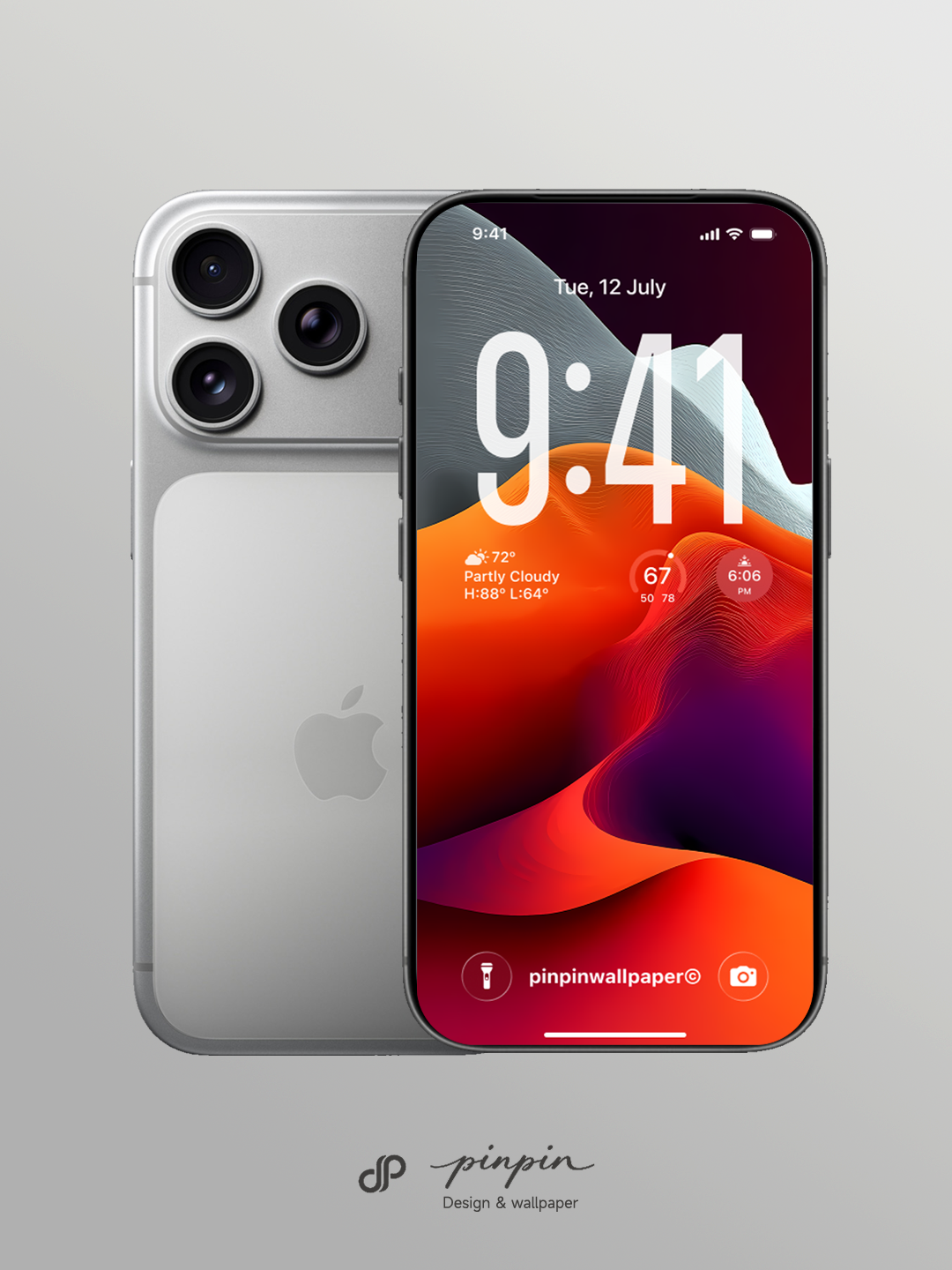 Minimalist Gradient 4K Wallpaper for iPhone and Android | No. 6289
