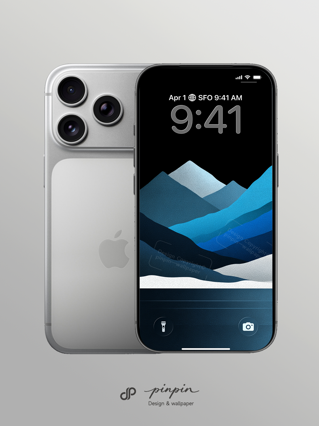 pinpin_wallpaper Minimalist Gradient 4K Wallpaper for iPhone and Android | No. 6296