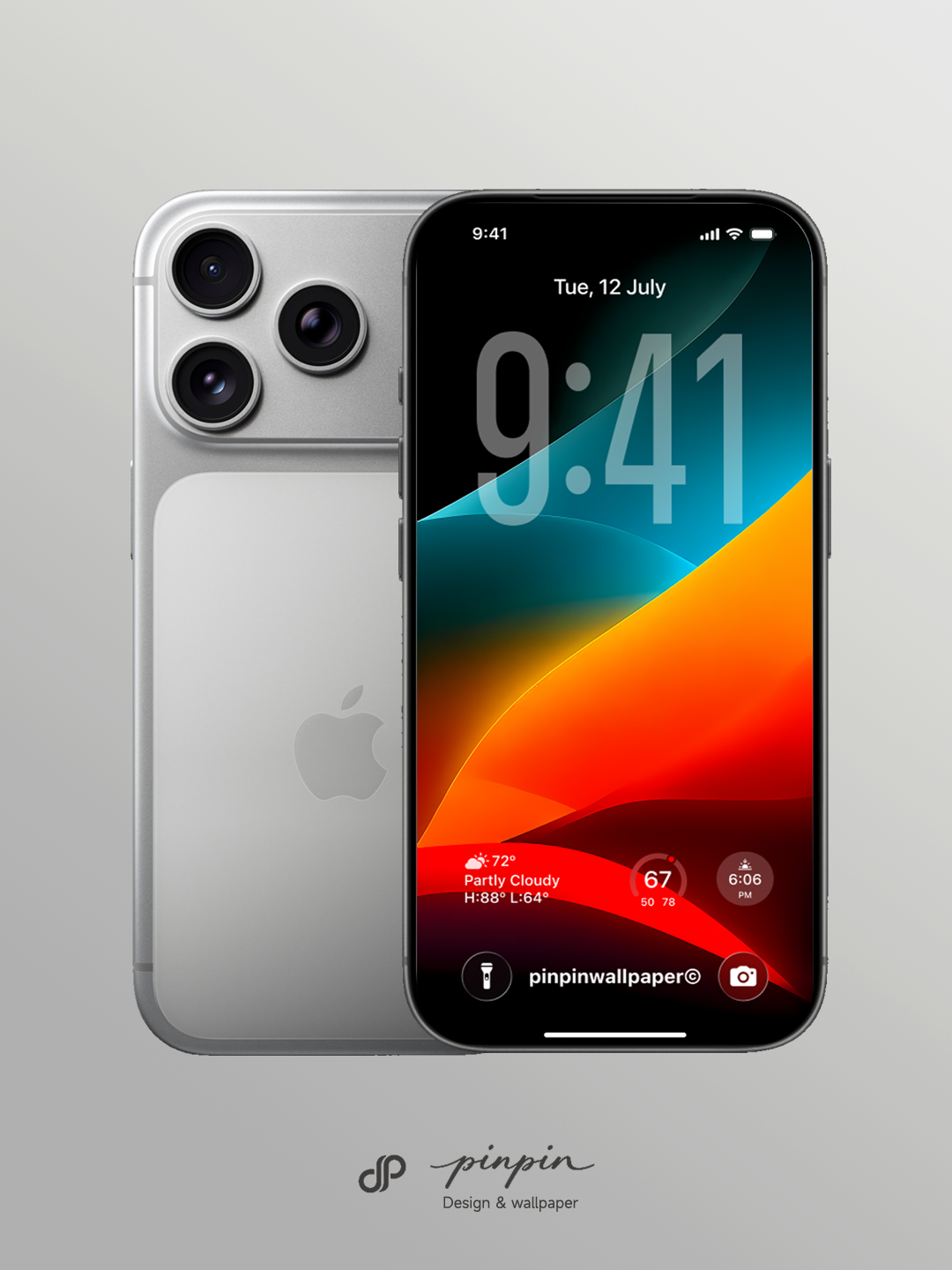 Minimalist Gradient 4K Wallpaper for iPhone and Android | No. 6290