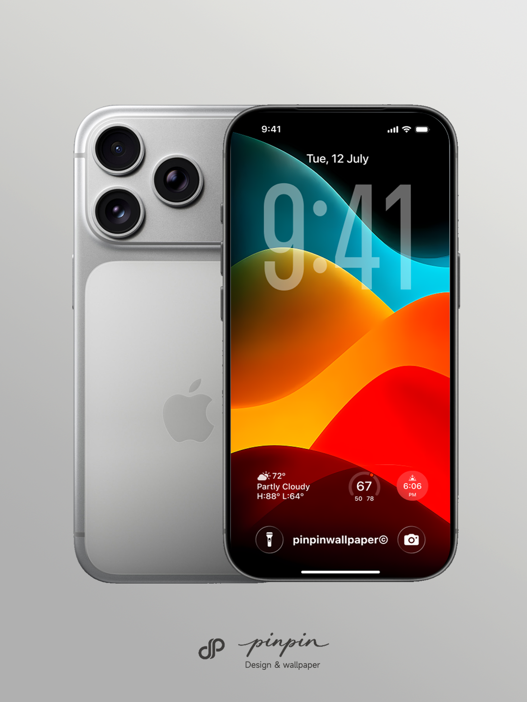 Minimalist Gradient 4K Wallpaper for iPhone and Android | No. 6291