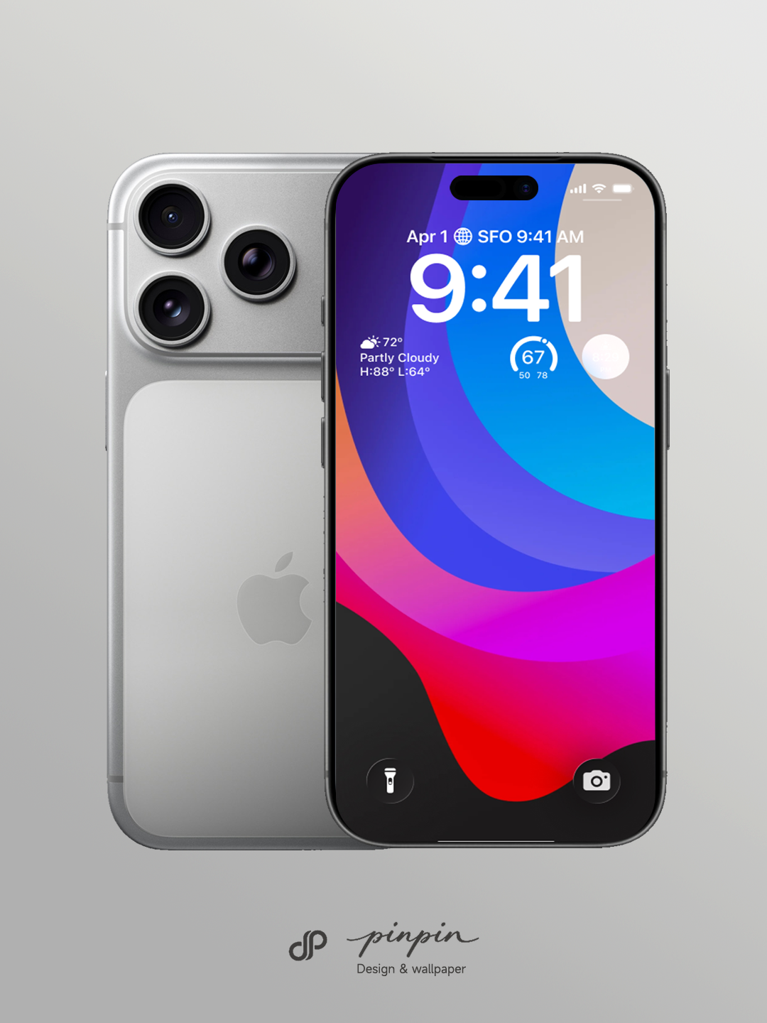 Minimalist Gradient 4K Wallpaper for iPhone and Android | No. 6245