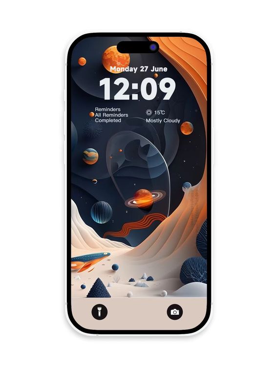 4K HD壁紙の背景 - iPhoneおよびAndroid用AI Drawing03