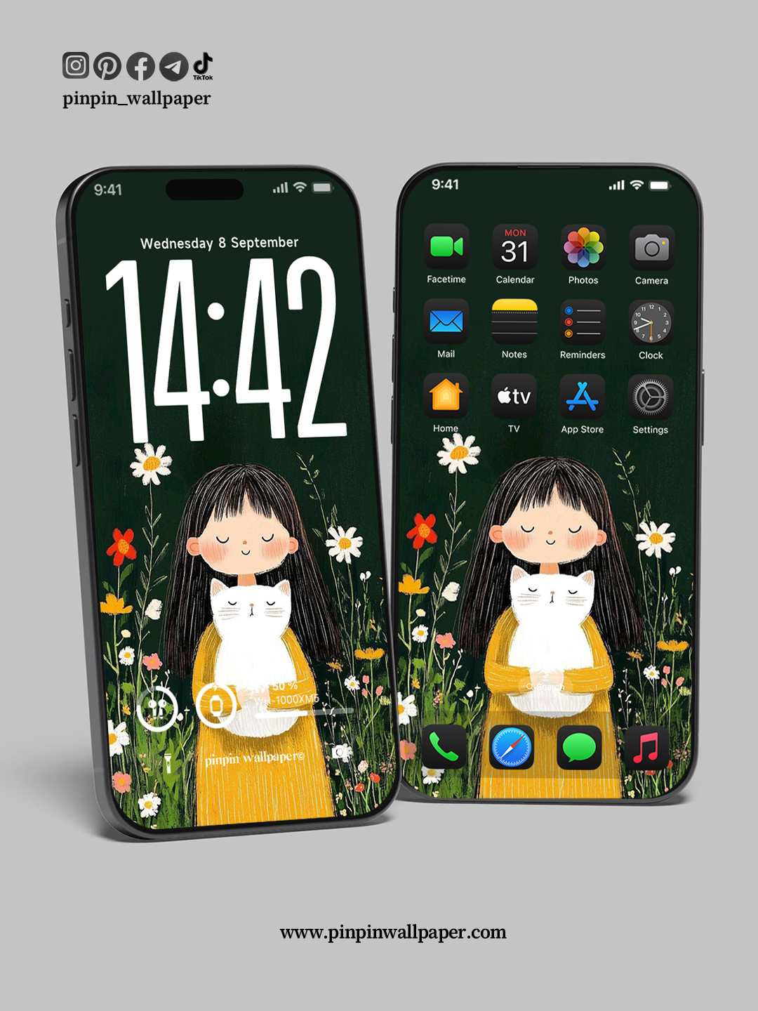 4K HD Phone Wallpaper Background - NO.6121 Minimalist Gradient Style wallpapers for iPhone and Android