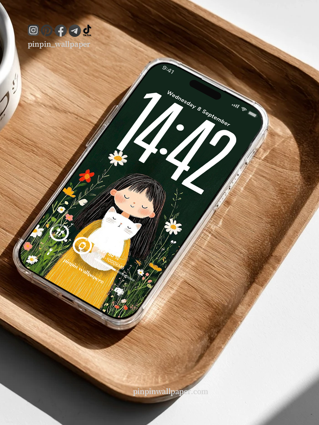 4K HD Phone Wallpaper Background - NO.6121 Minimalist Gradient Style wallpapers for iPhone and Android