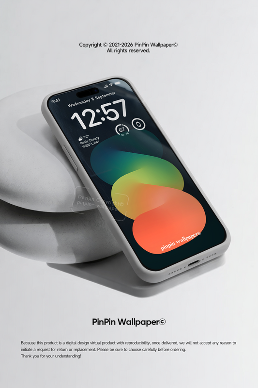 4K HD Phone Wallpaper Background - NO.6028 Minimalist Gradient Style wallpapers for iPhone and Android