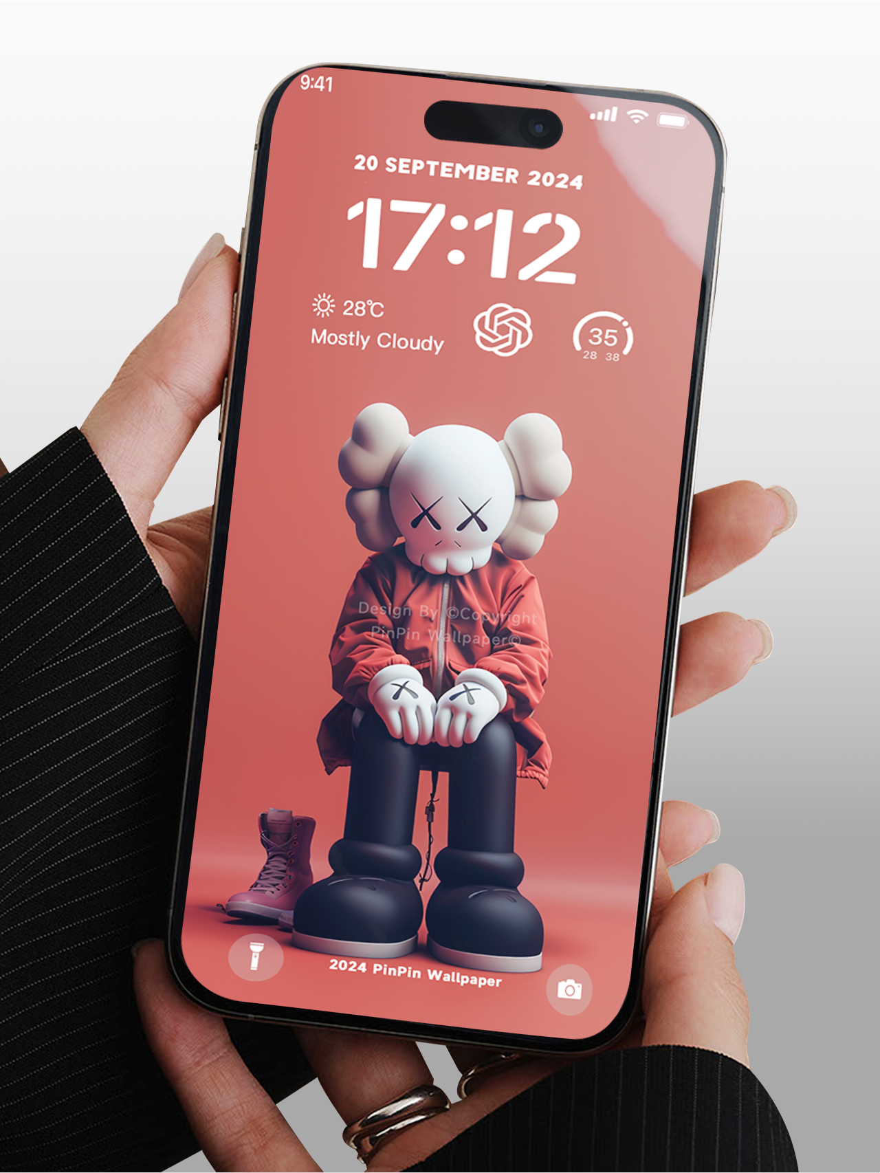 4K HD Phone Wallpaper Background -KAWS Playful IPlllustration Series Wallpapers for iPhone and Android