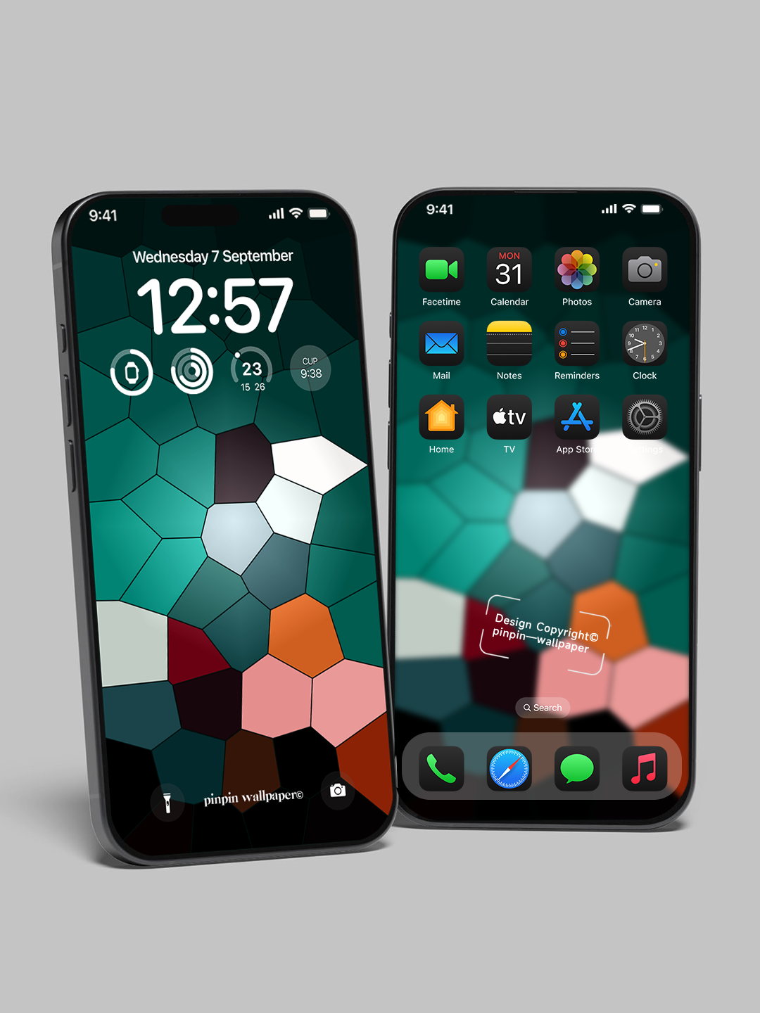 4K HD Phone Wallpaper Background - NO.6116 Minimalist Gradient Style wallpapers for iPhone and Android