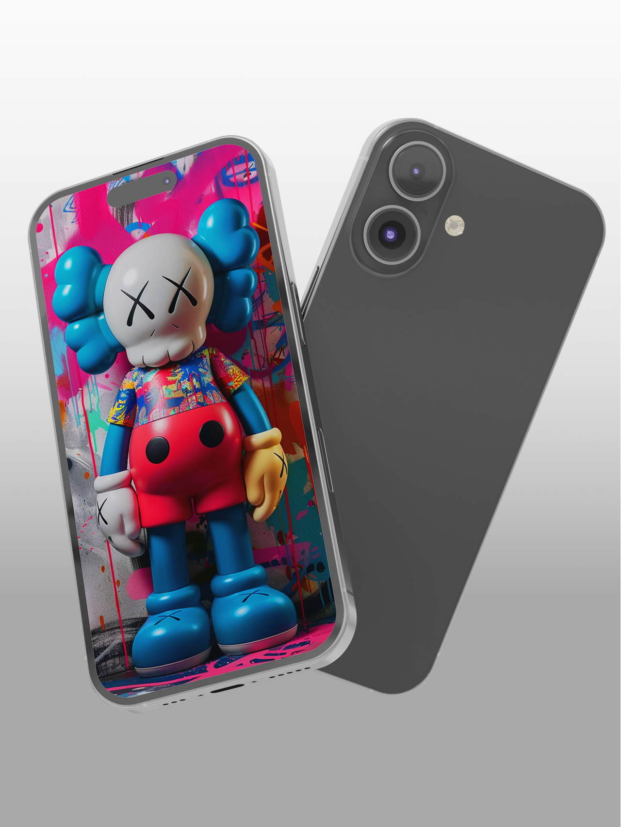 4K HD Phone Wallpaper Background -KAWS Playful IPlllustration Series Wallpapers for iPhone and Android