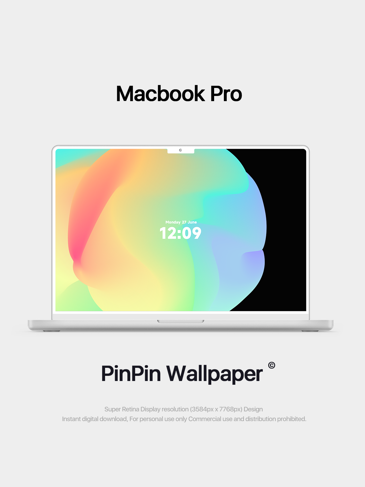 4K HD Apple Devices wallpaper Background Gradient Abstract Style for phone and ipad imac macbook 5 PACK